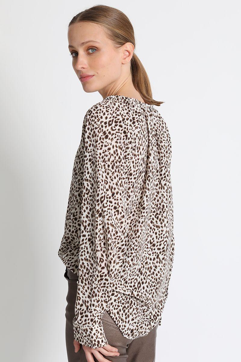 Blusa Estampada Crudo Liola-3