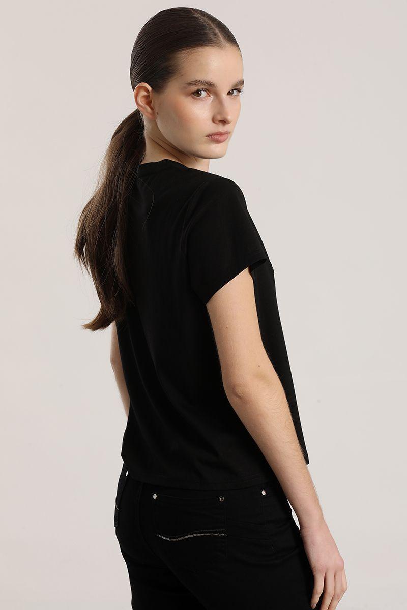 Polera con bordados liola mujer negro-6