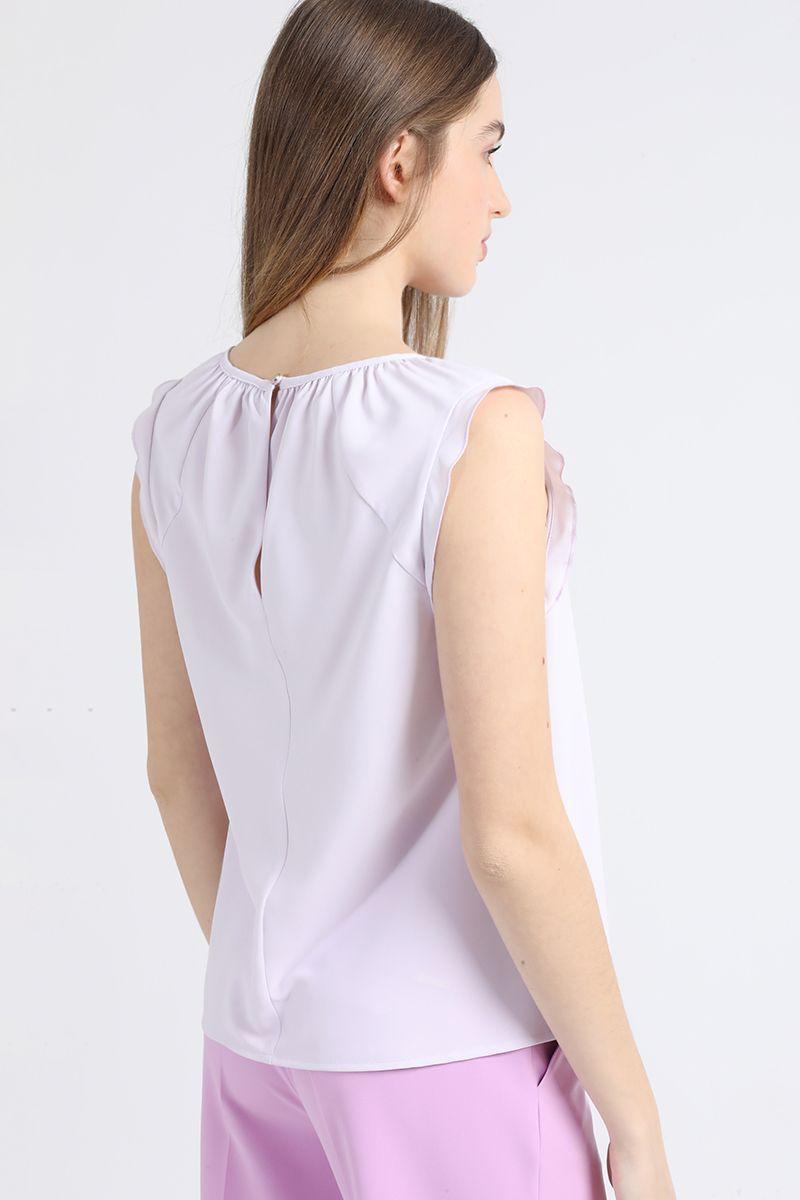 Blusa Volantes Romantico, Lila Liola-2