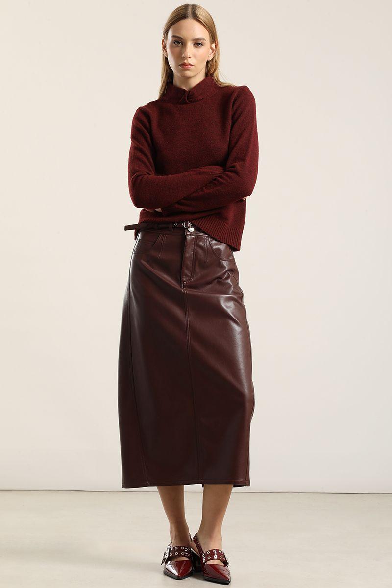 Jersey Punto Melange, Burdeo Liola-1