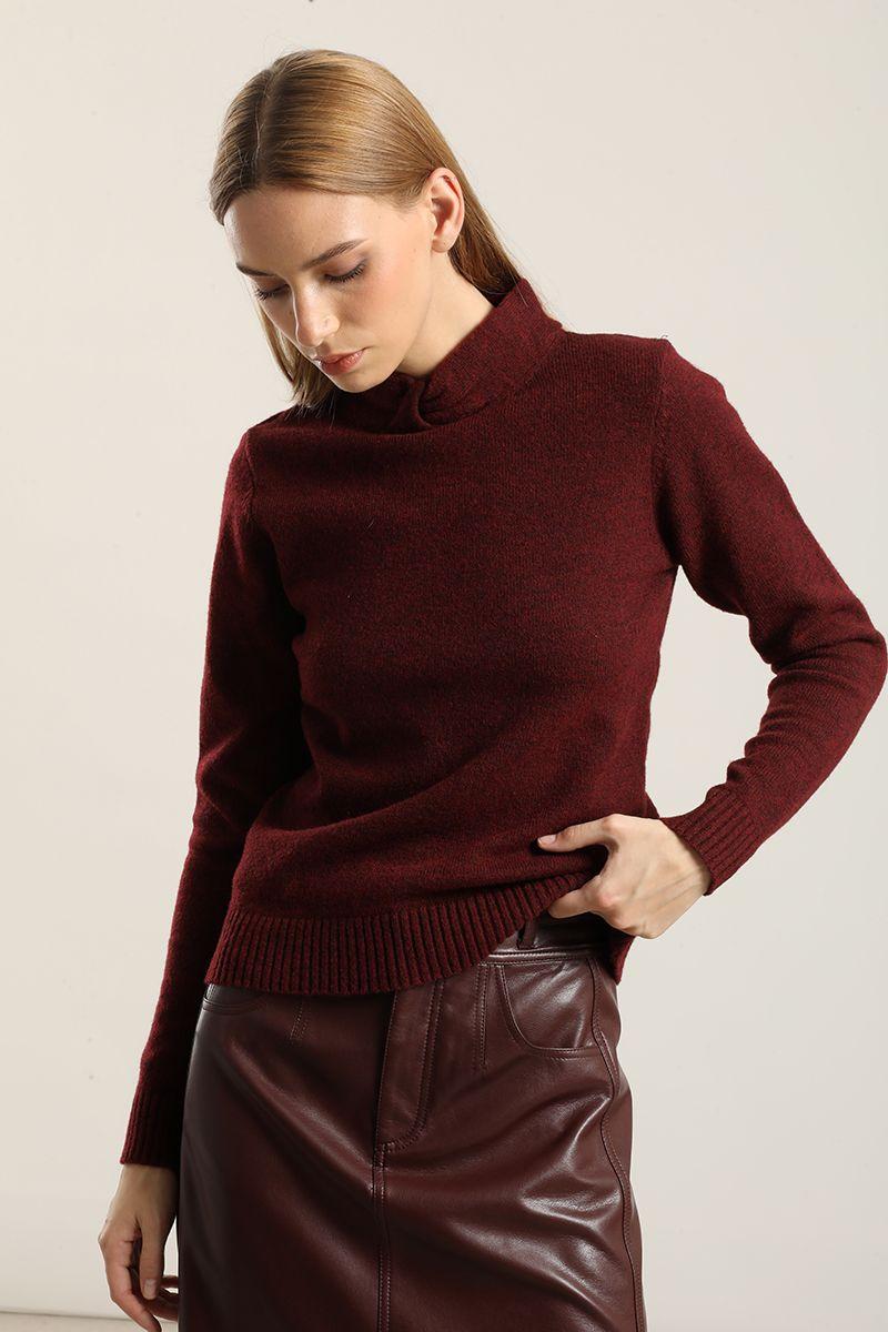 Jersey Punto Melange, Burdeo Liola-5