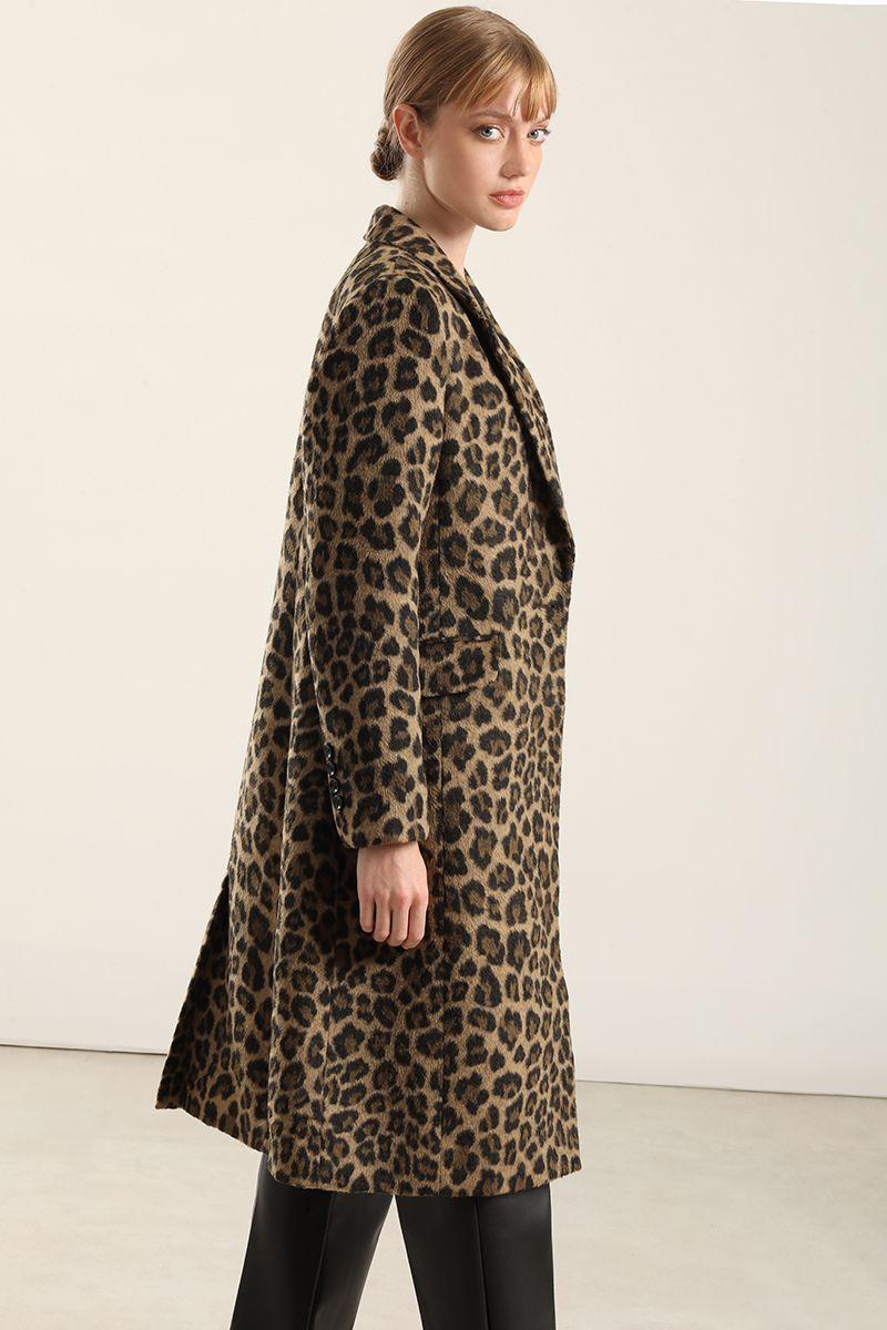 Abrigo Animal Print, Cafe Liola-2