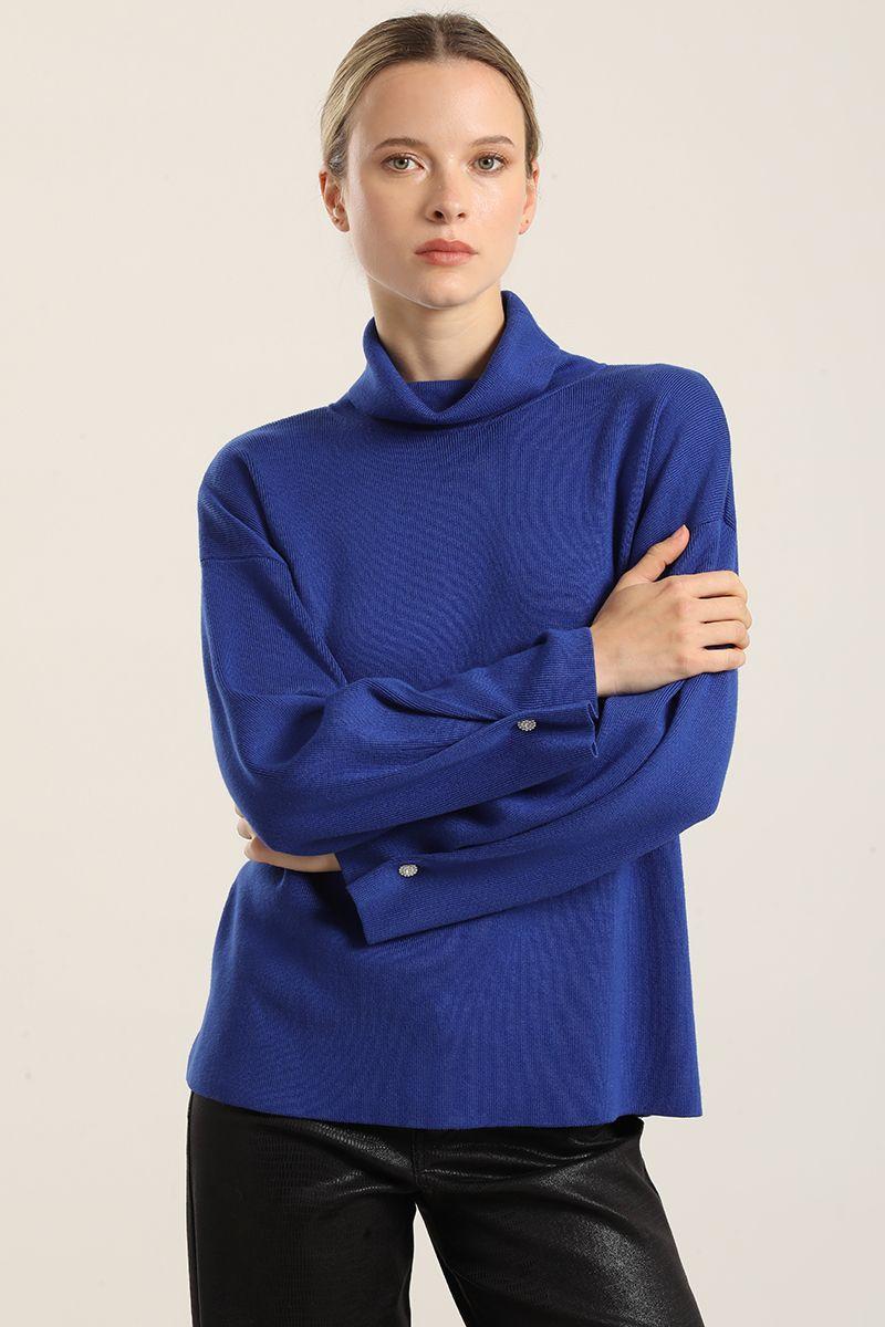 Jersey Punto, Boton Joya, Azulino Liola-2