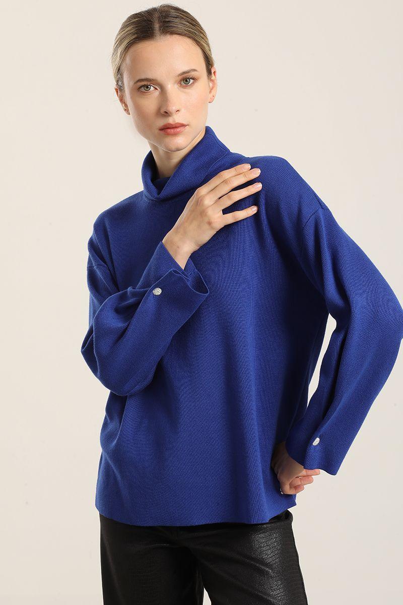 Jersey Punto, Boton Joya, Azulino Liola-5