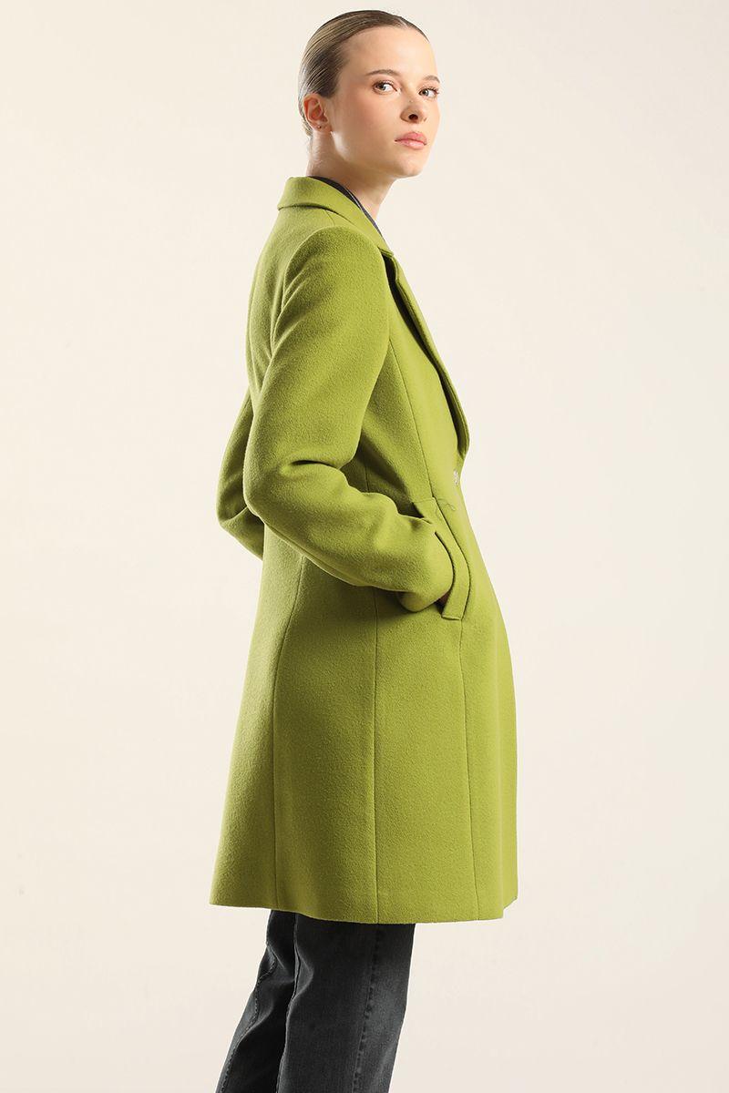 Abrigo Forro Estampado, Muflon Pistacho Liola-3