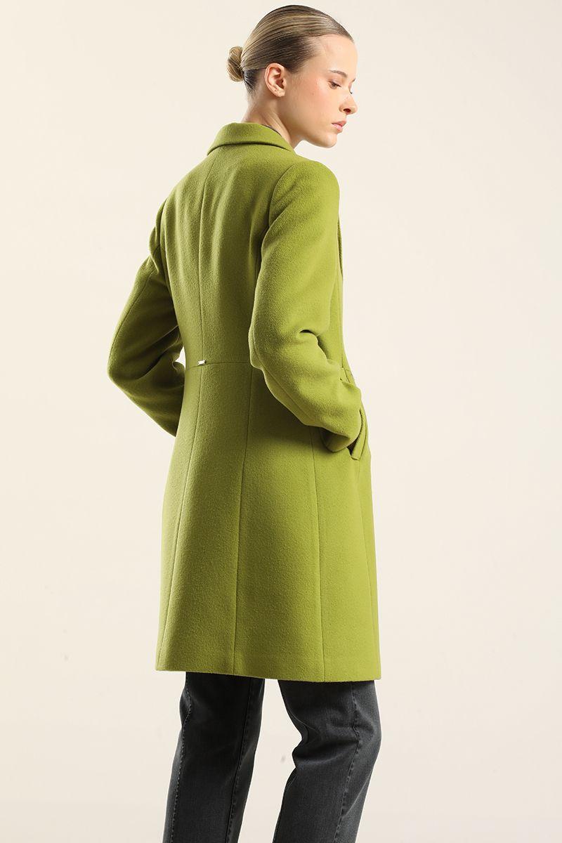 Abrigo Forro Estampado, Muflon Pistacho Liola-4