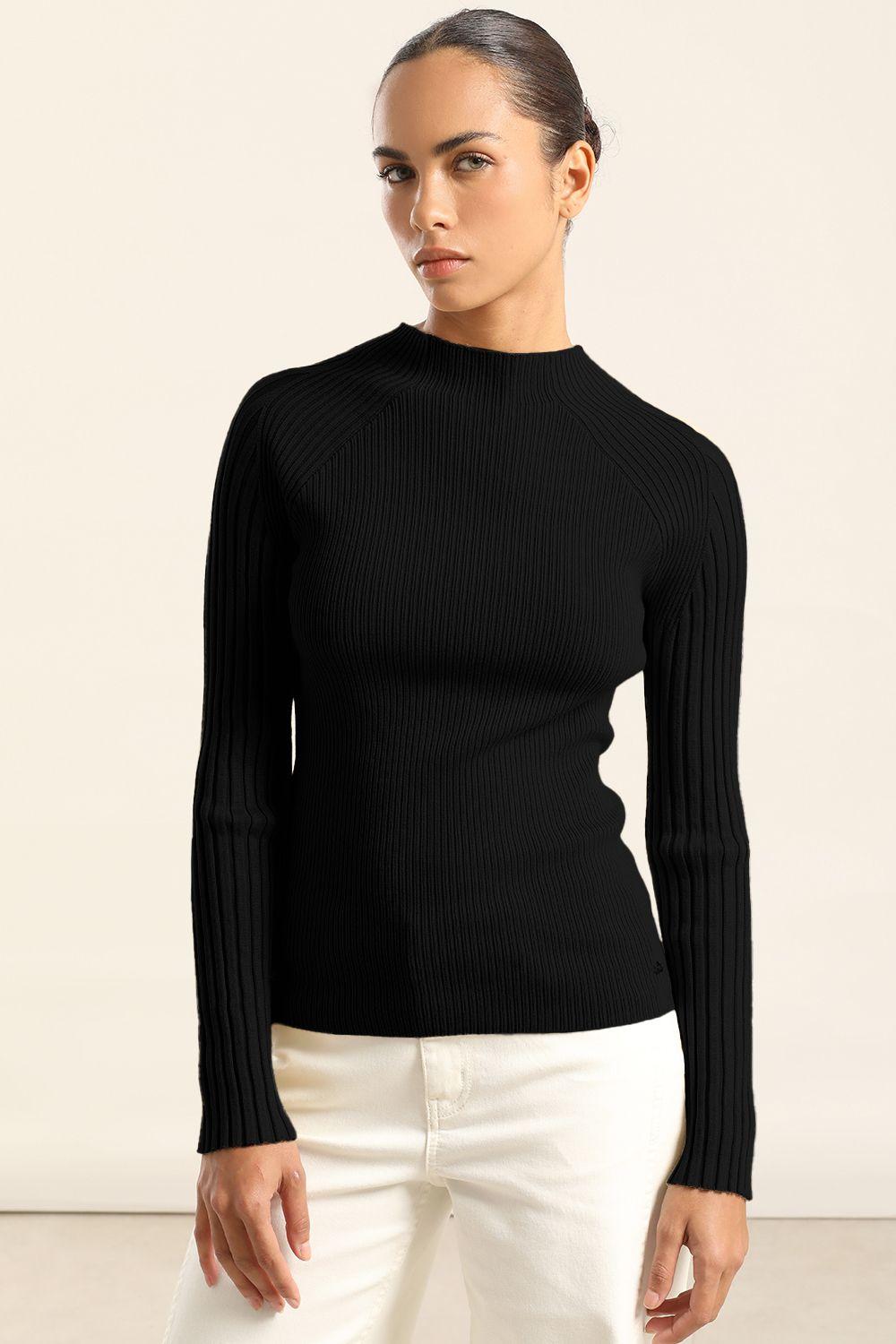 Jersey Punto Fantasia, Negro Liola-4