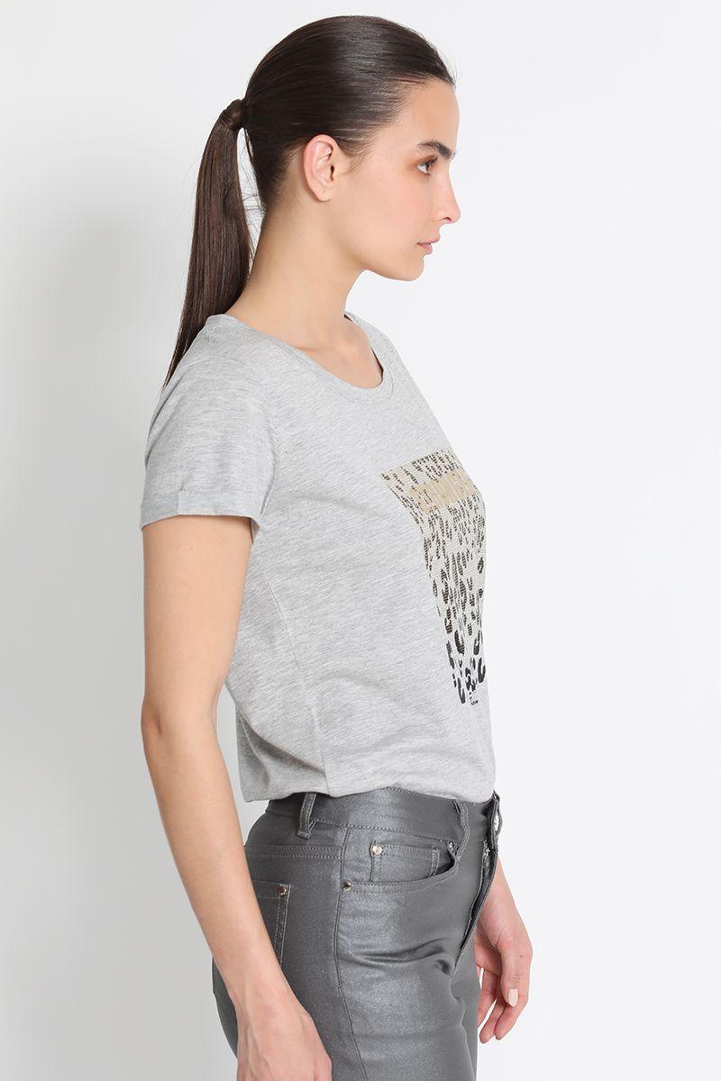 Polera Estampado Gris Liola-2