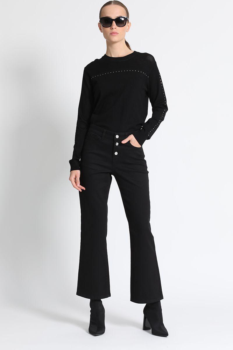 Jeans Clásico Negro Liola-0