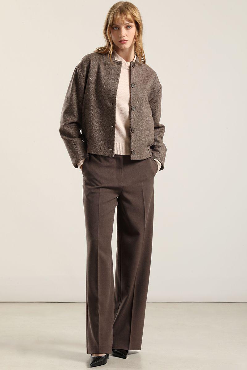 Pantalon Recto Fantasia Melange, Cafe Liola-5