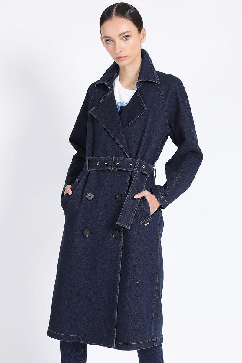 Trench Denim Fantasia, Indigo Liola-2