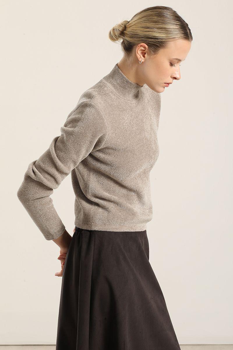 Jersey Punto Tejido Fantasia, Topo Liola-4