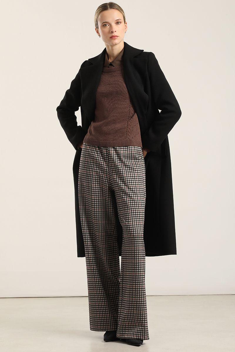 Jersey Punto Fantasia, Chocolate Liola-2