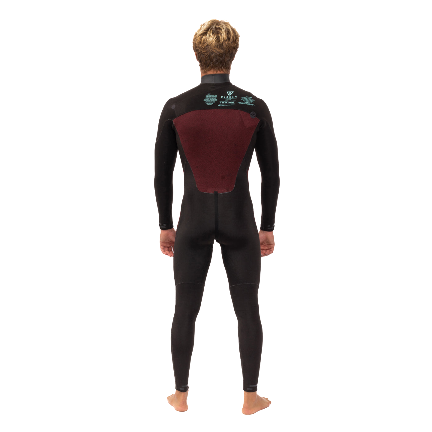 Traje de surf VISSLA modelo 7 seas 4/3 comp full chest zip-3