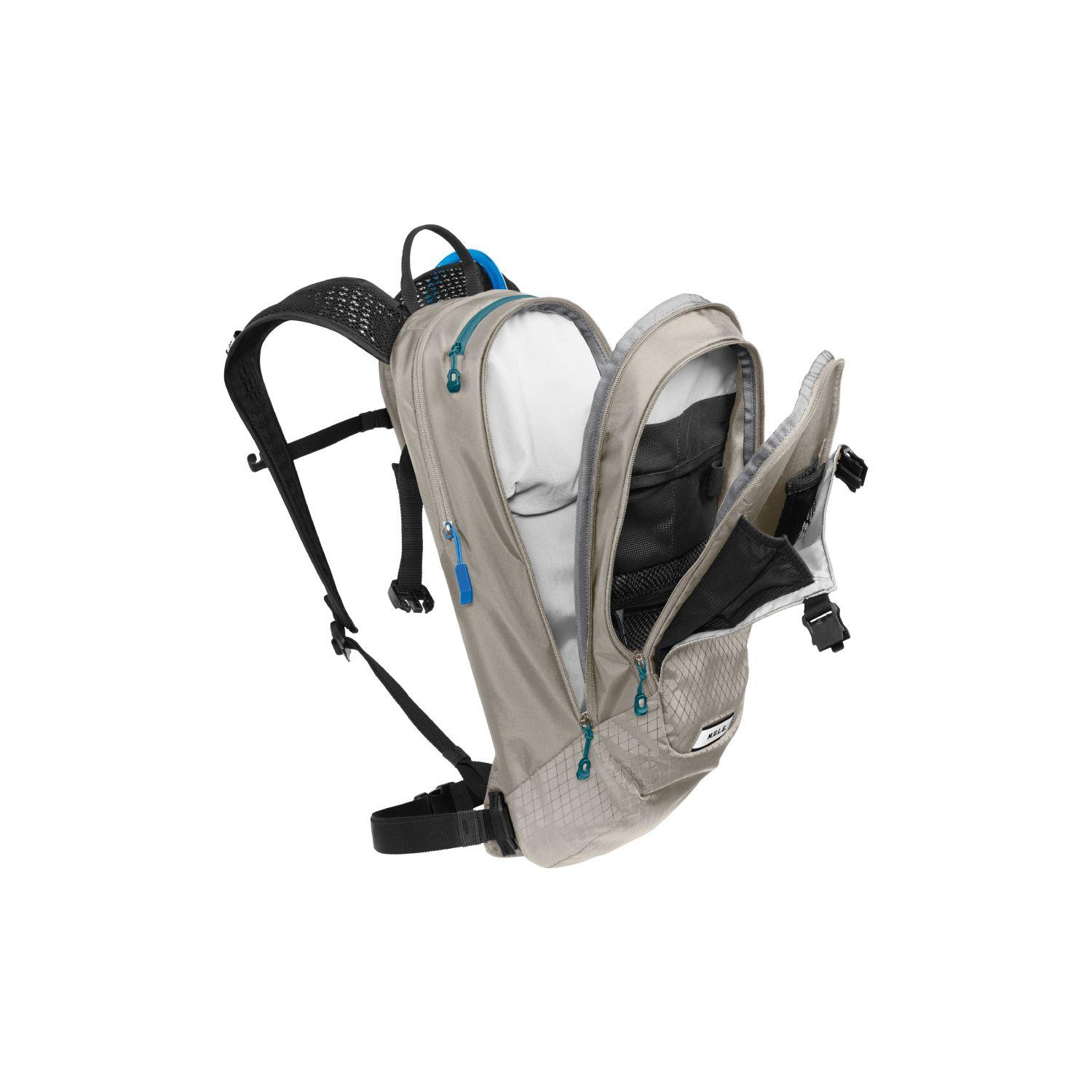 Mochila CamelBak M.U.L.E. 12L - Aluminum/Black-3
