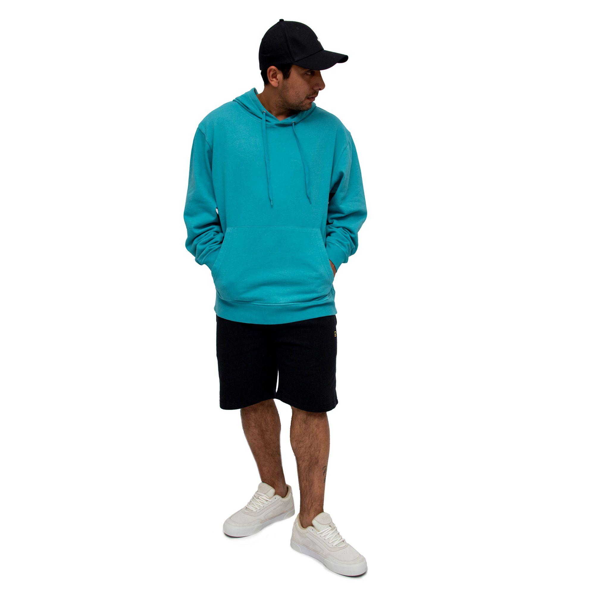 Polerón Hombre  3 Cats Dark Aqua-2