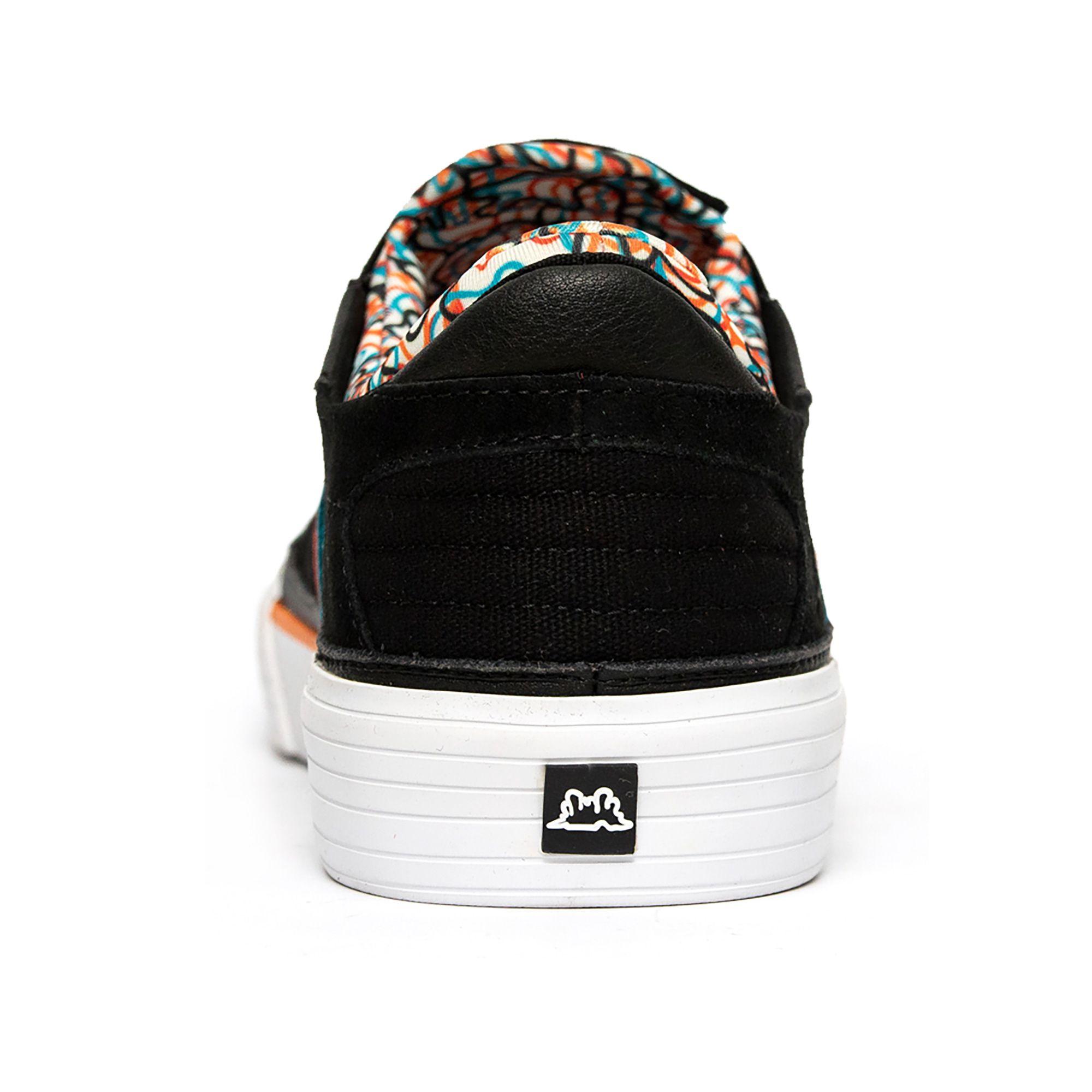 Zapatilla HOMIE Black / Red / Blue-3
