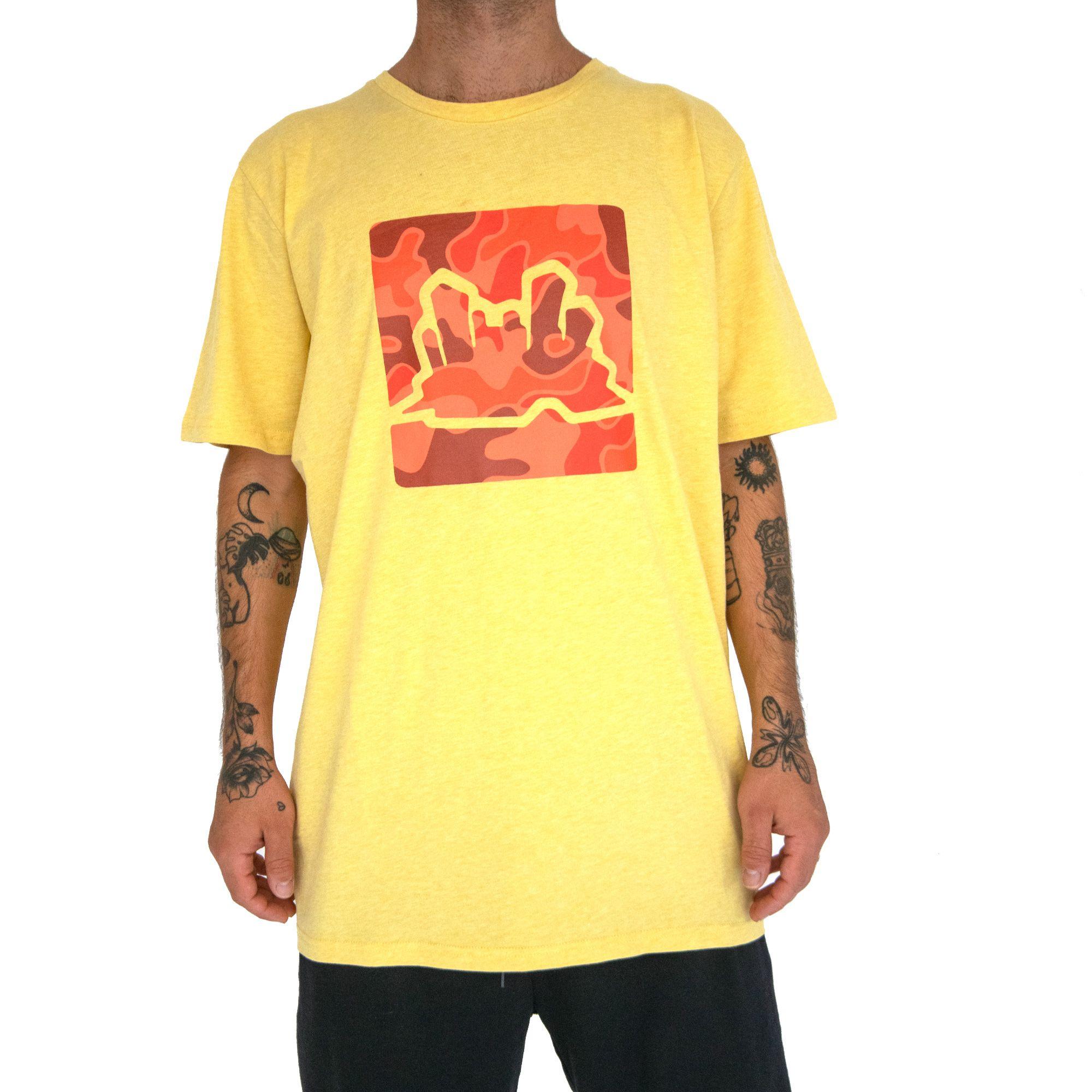 Polera Icon Puzzle Yellow-0