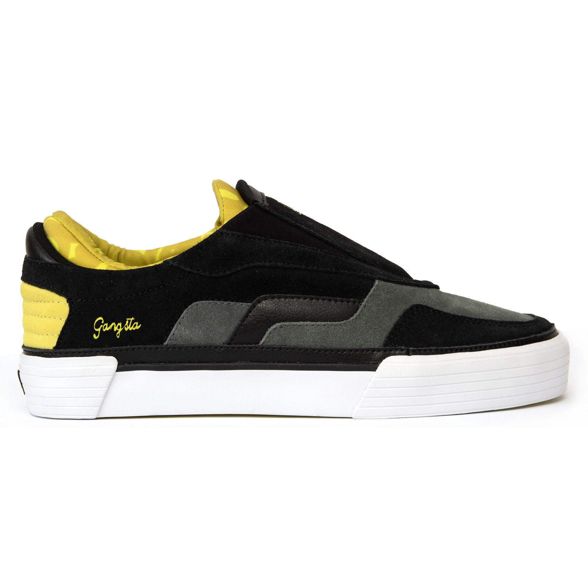 Zapatilla Urbana Hombre Homie Black Lime-0
