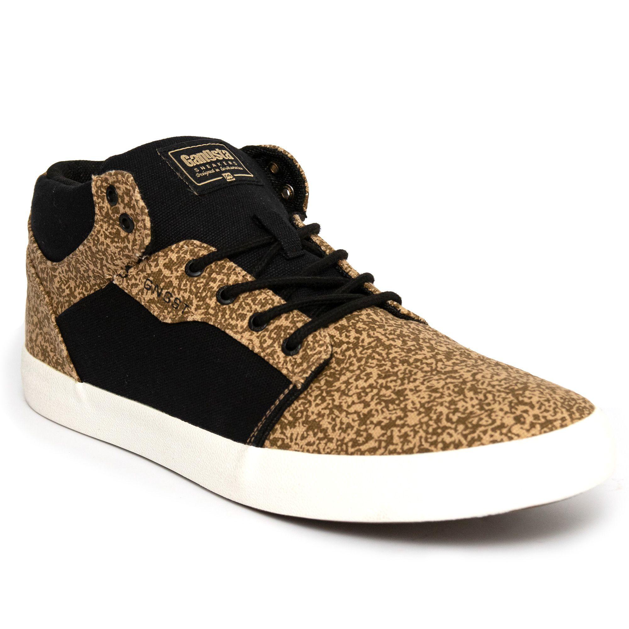 Zapatilla LANE MID Tan/Black-1