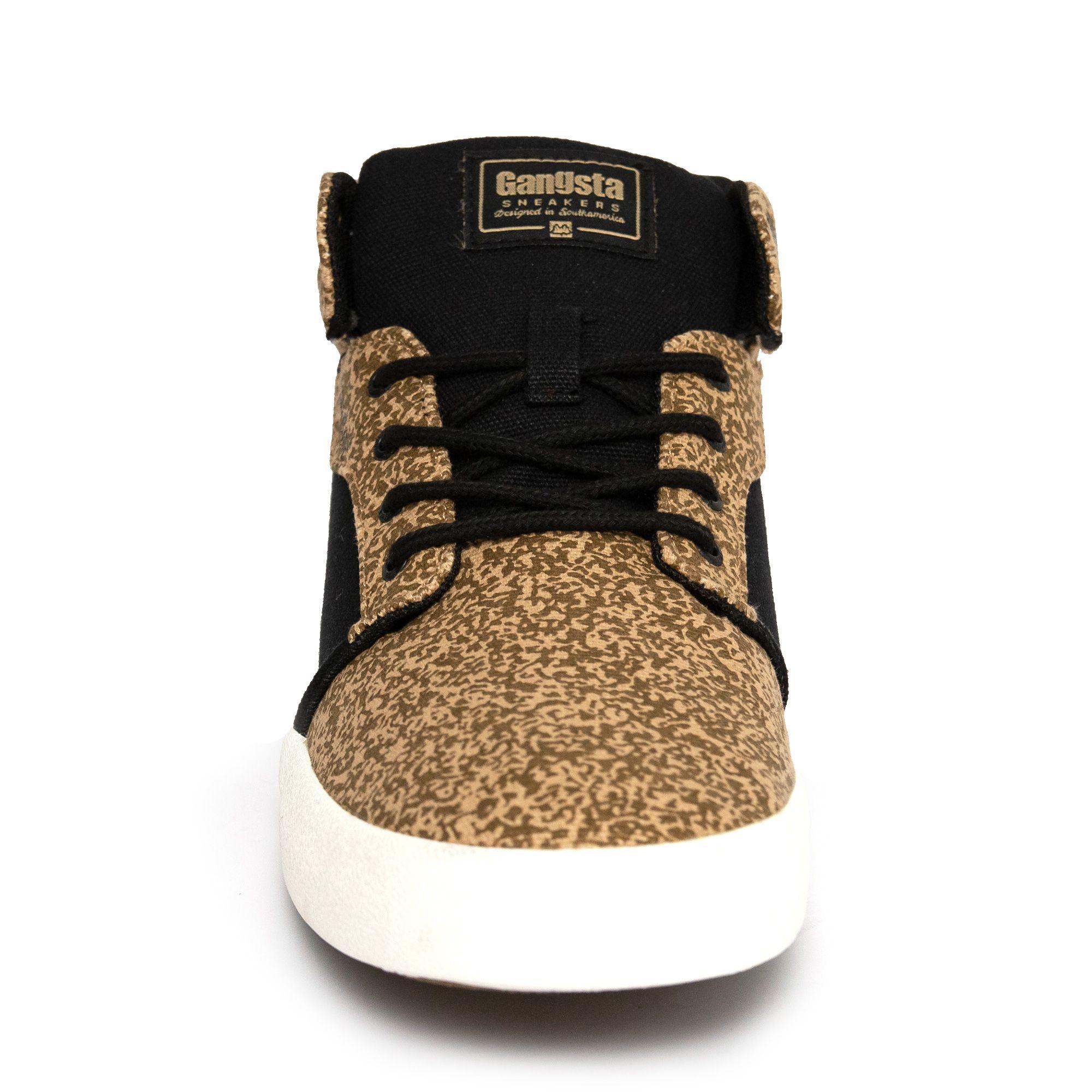 Zapatilla LANE MID Tan/Black-2