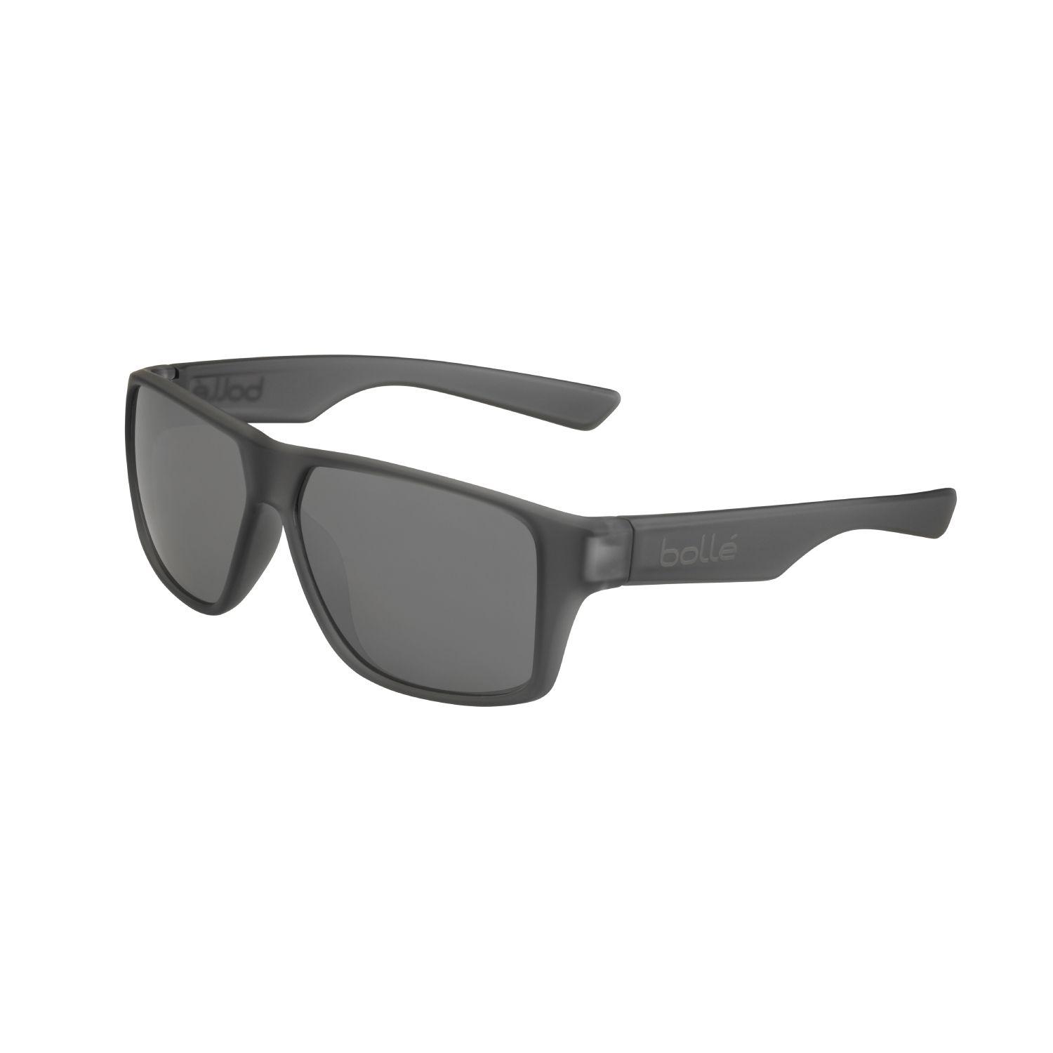 Lentes de Sol Bollé BRECKEN Grey Crystal Matte - TNS Gun Polarized-0