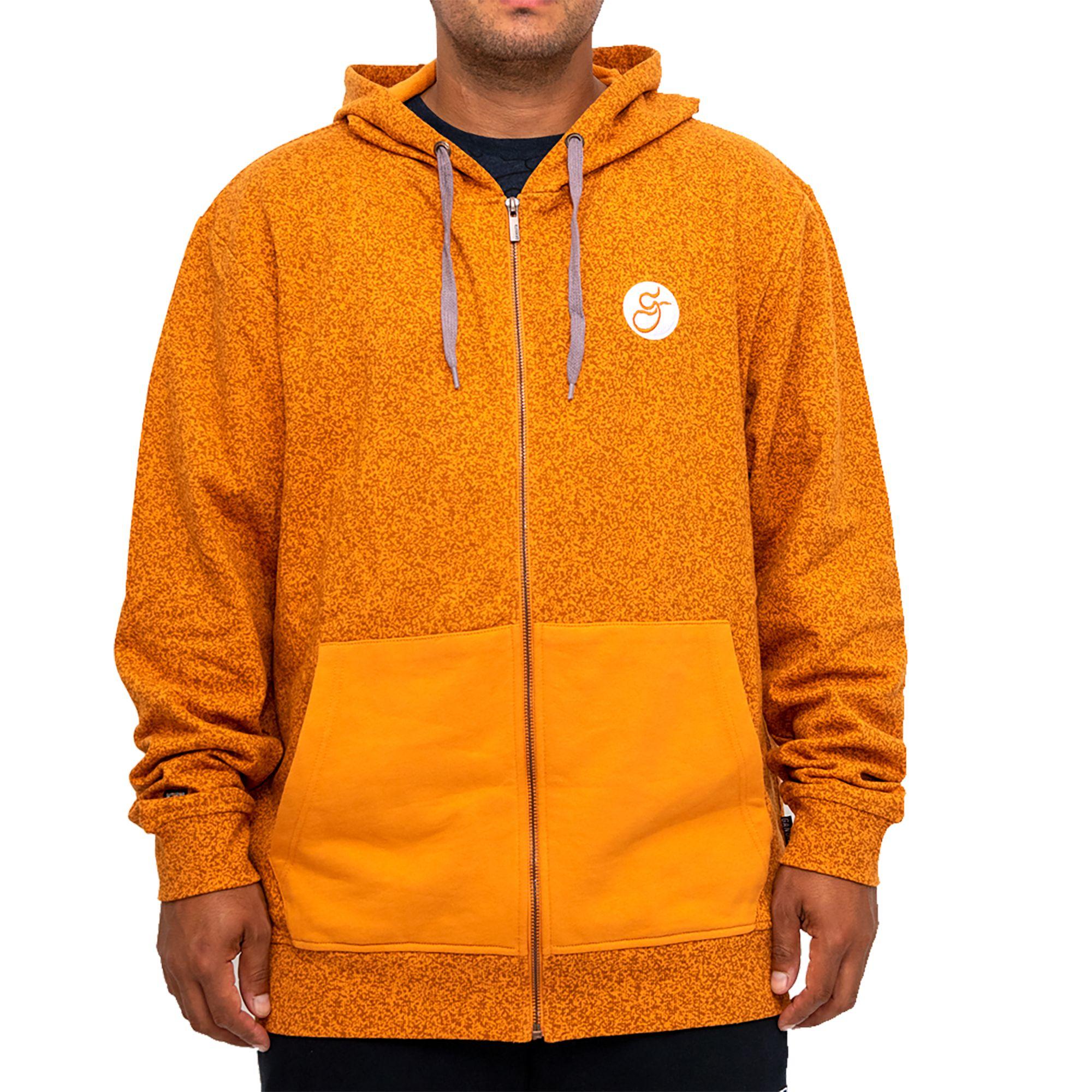 Polerón con Gorro ZIPPER Orange-0