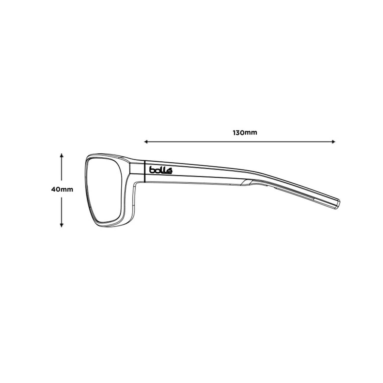 Lentes de Sol Bollé STRIX Tortoise Matte - Brown Gun Polarized-2