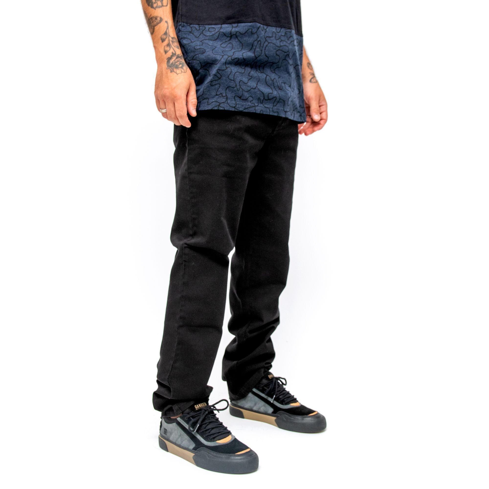 Pantalón Chino Black-2