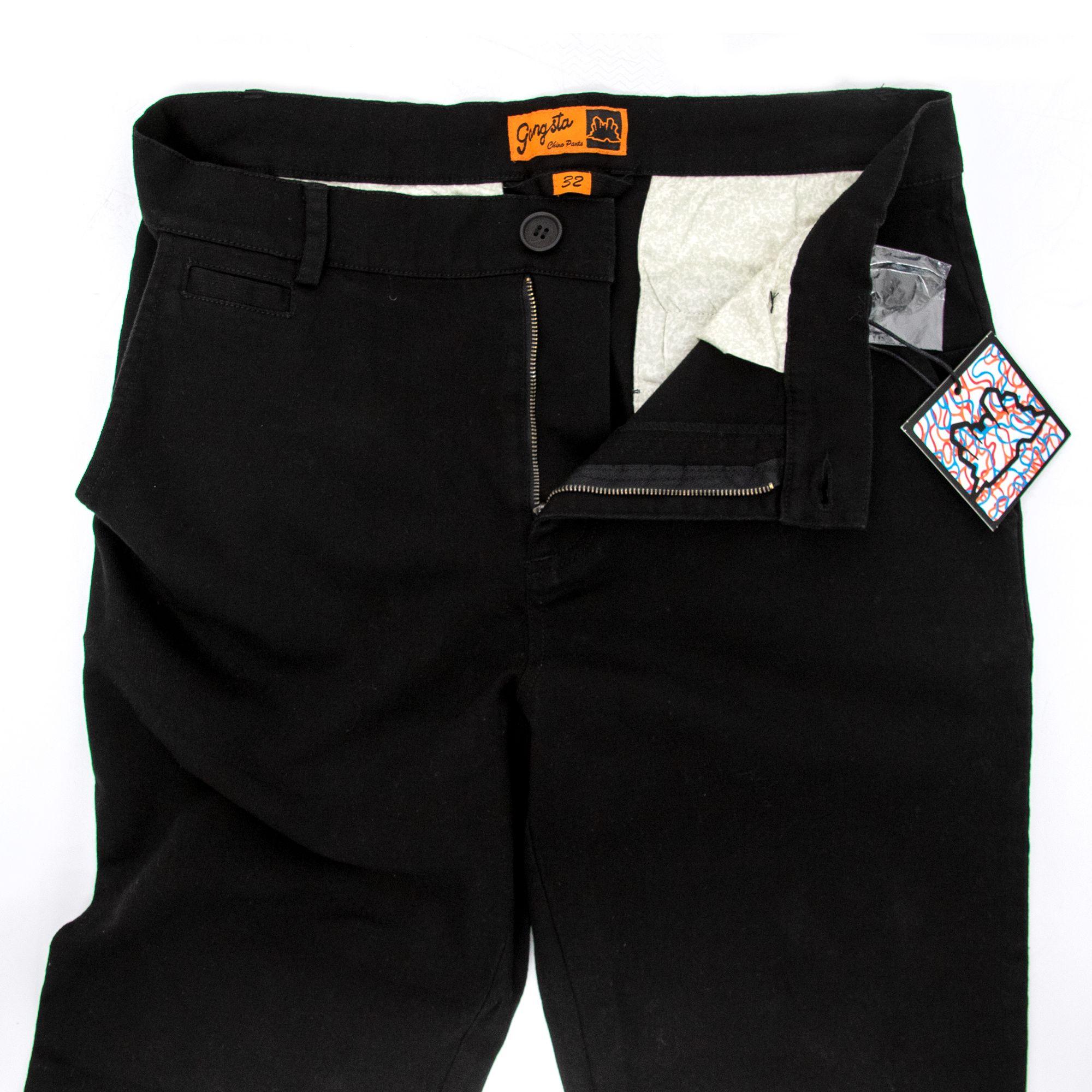 Pantalón Chino Black-3