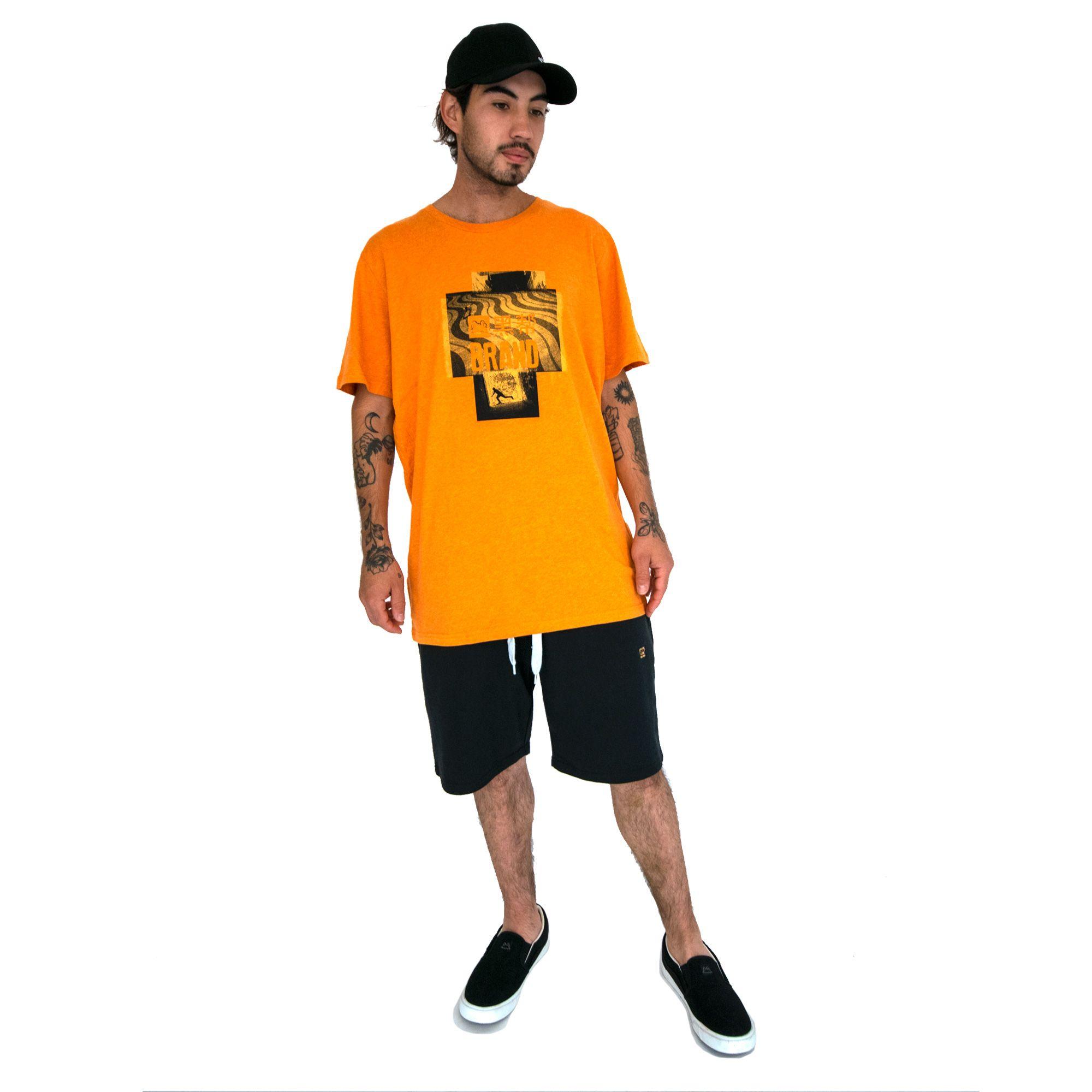 Polera Spot Orange-2