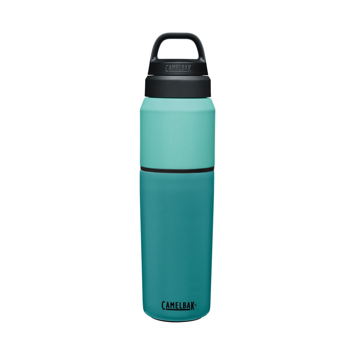 Botella Térmica MultiBev 650ml +Taza 470ml  de Acero Inoxidable Aislado-0