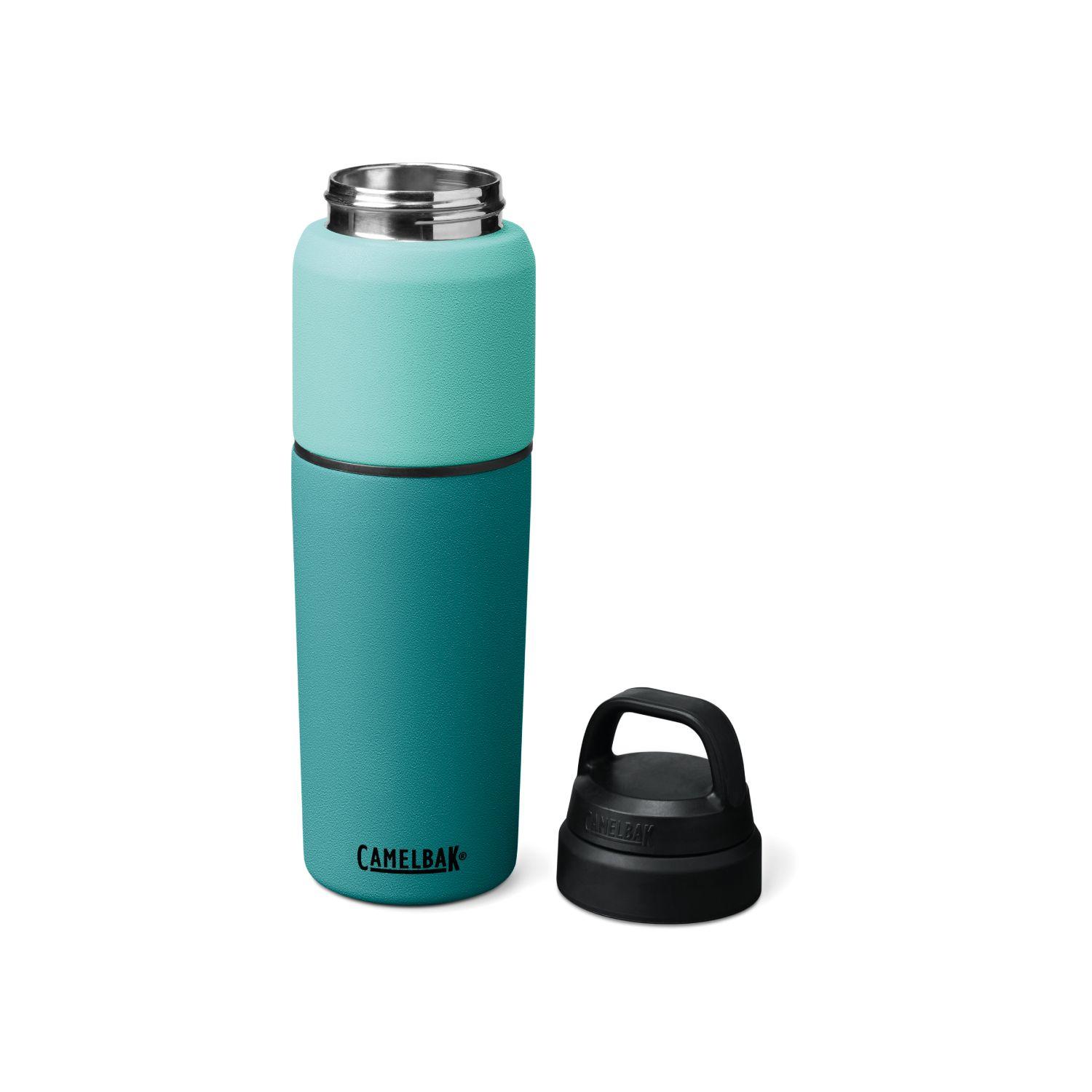 Botella Térmica MultiBev 650ml +Taza 470ml  de Acero Inoxidable Aislado-2