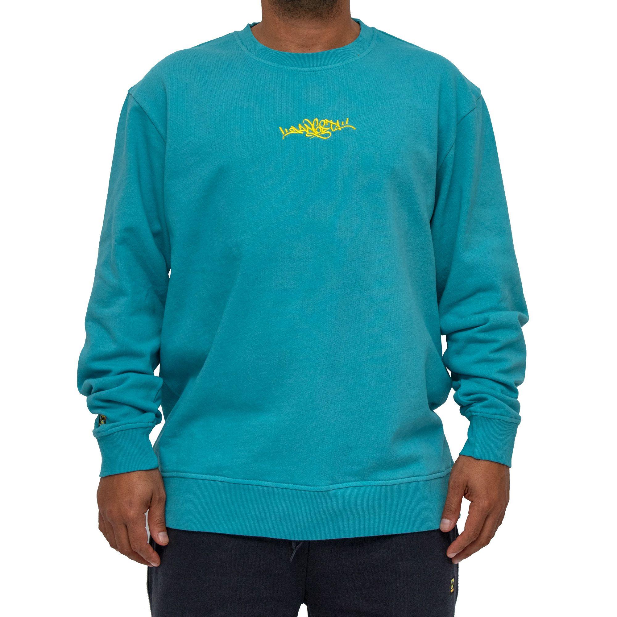 Polerón Hombre Tag Dark Aqua-0