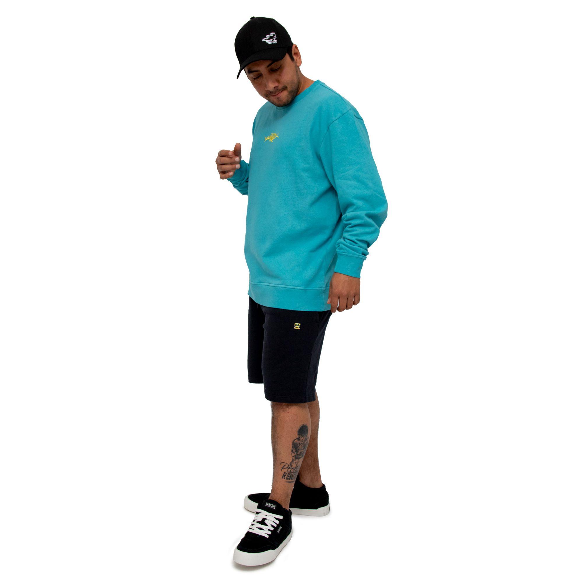 Polerón Hombre Tag Dark Aqua-2