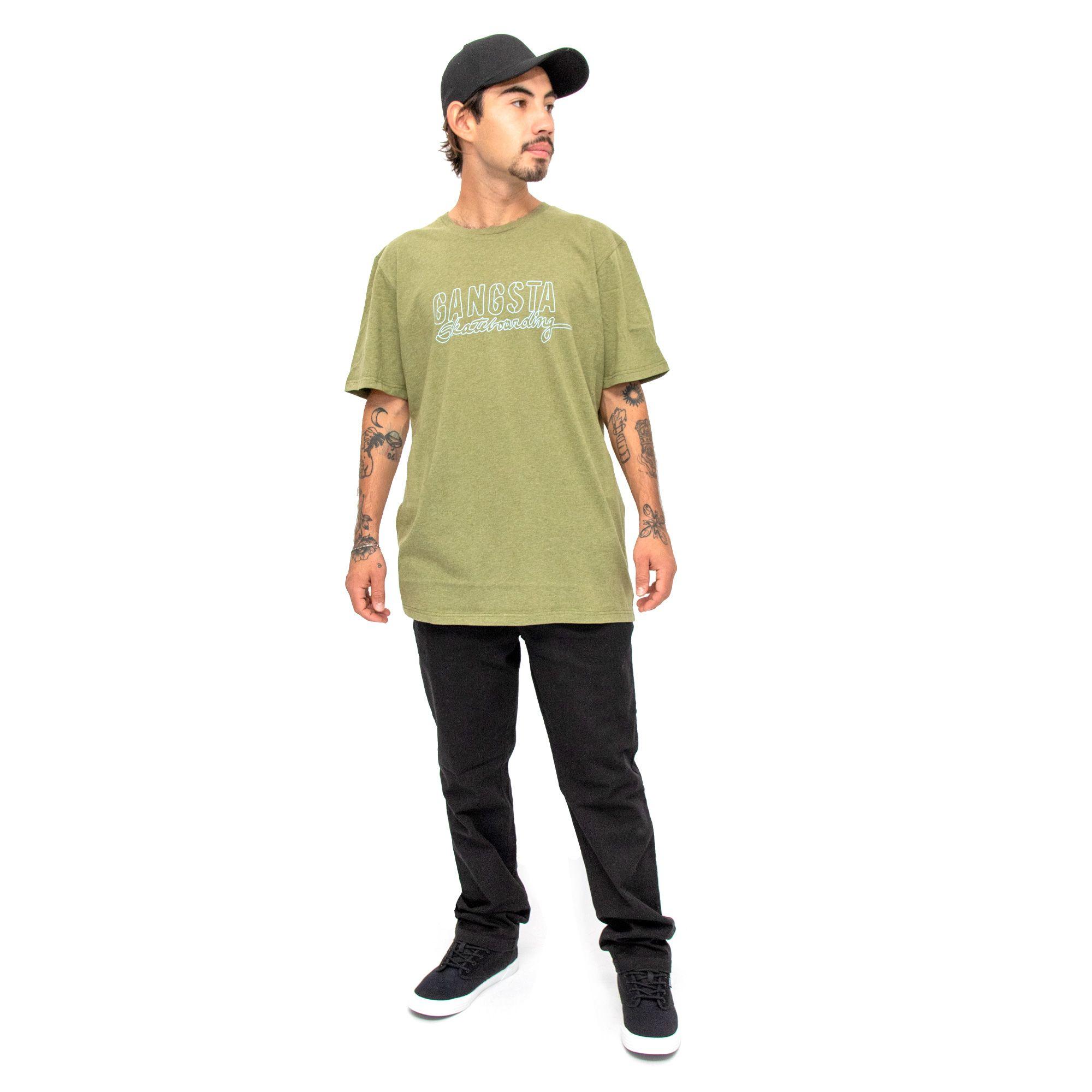 Polera SKATEBOARDING Olive-2