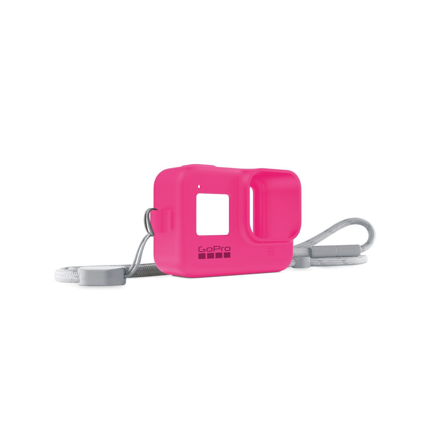 Protector Sleeve and Lanyard Pink - Hero8black-0