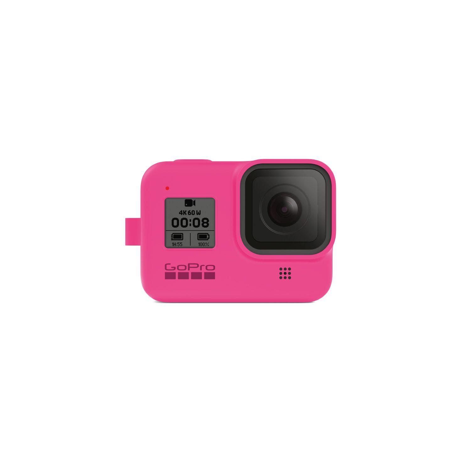 Protector Sleeve and Lanyard Pink - Hero8black-1