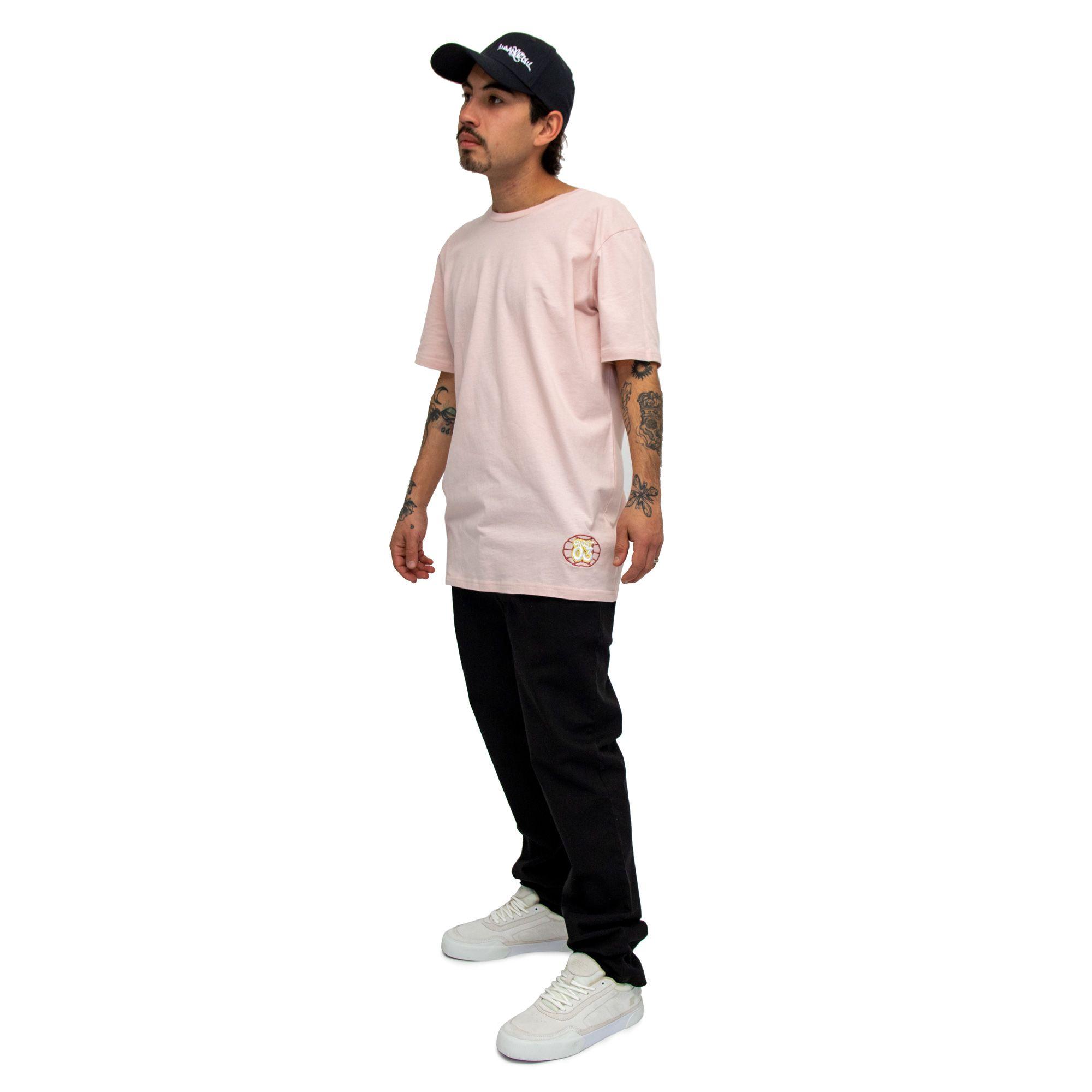 Polera Hombre Globo Rose-2