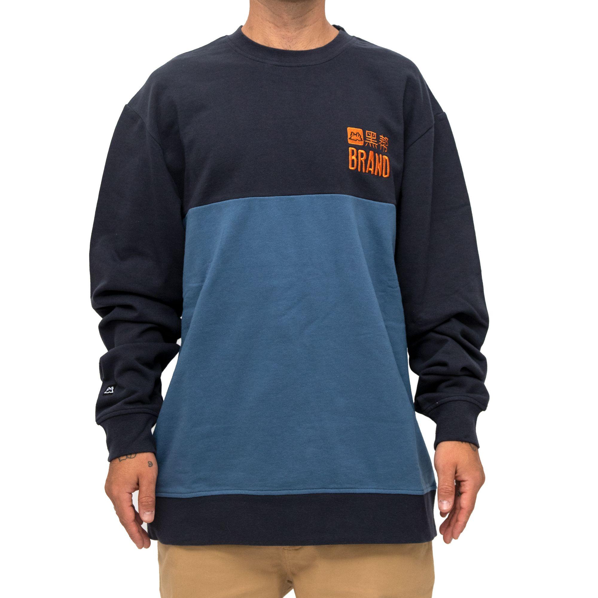 Polerón BRAND Dk Navy / China Blue-0