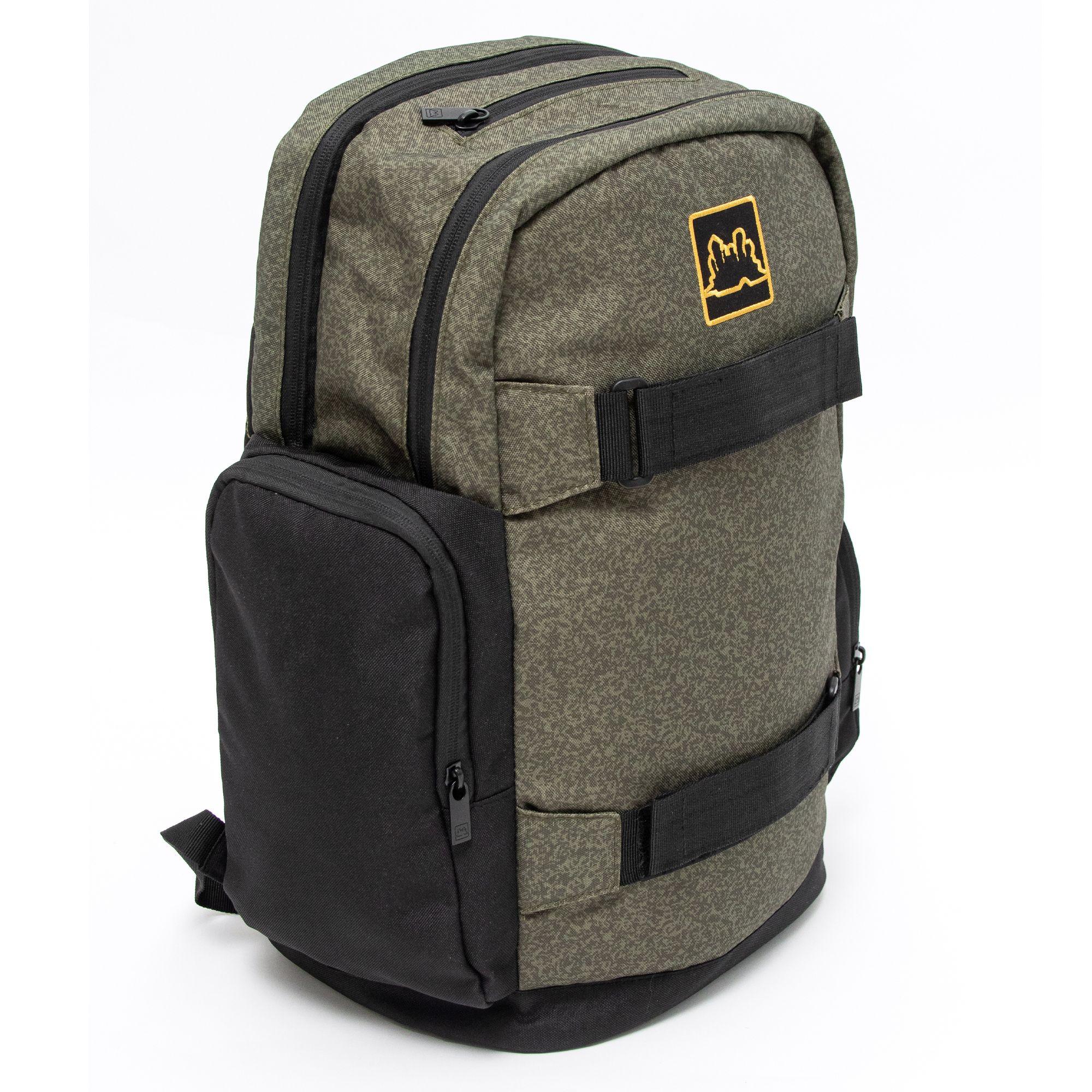 Mochila SKATEPACK Black / Olive-2