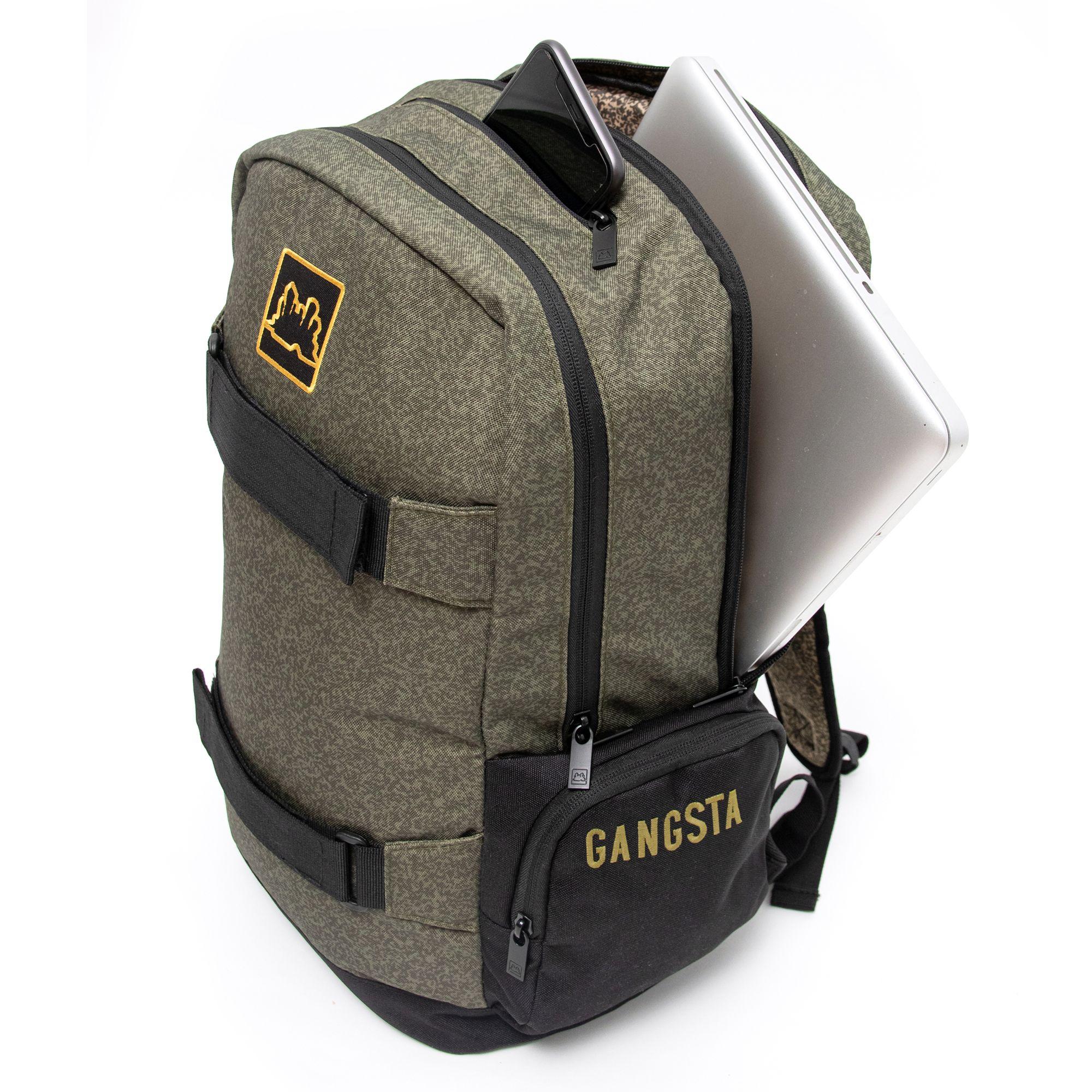 Mochila SKATEPACK Black / Olive-4