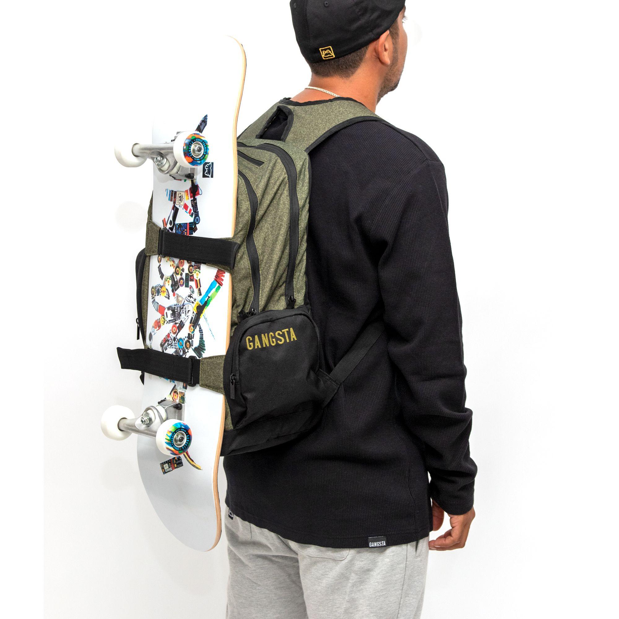 Mochila SKATEPACK Black / Olive-6
