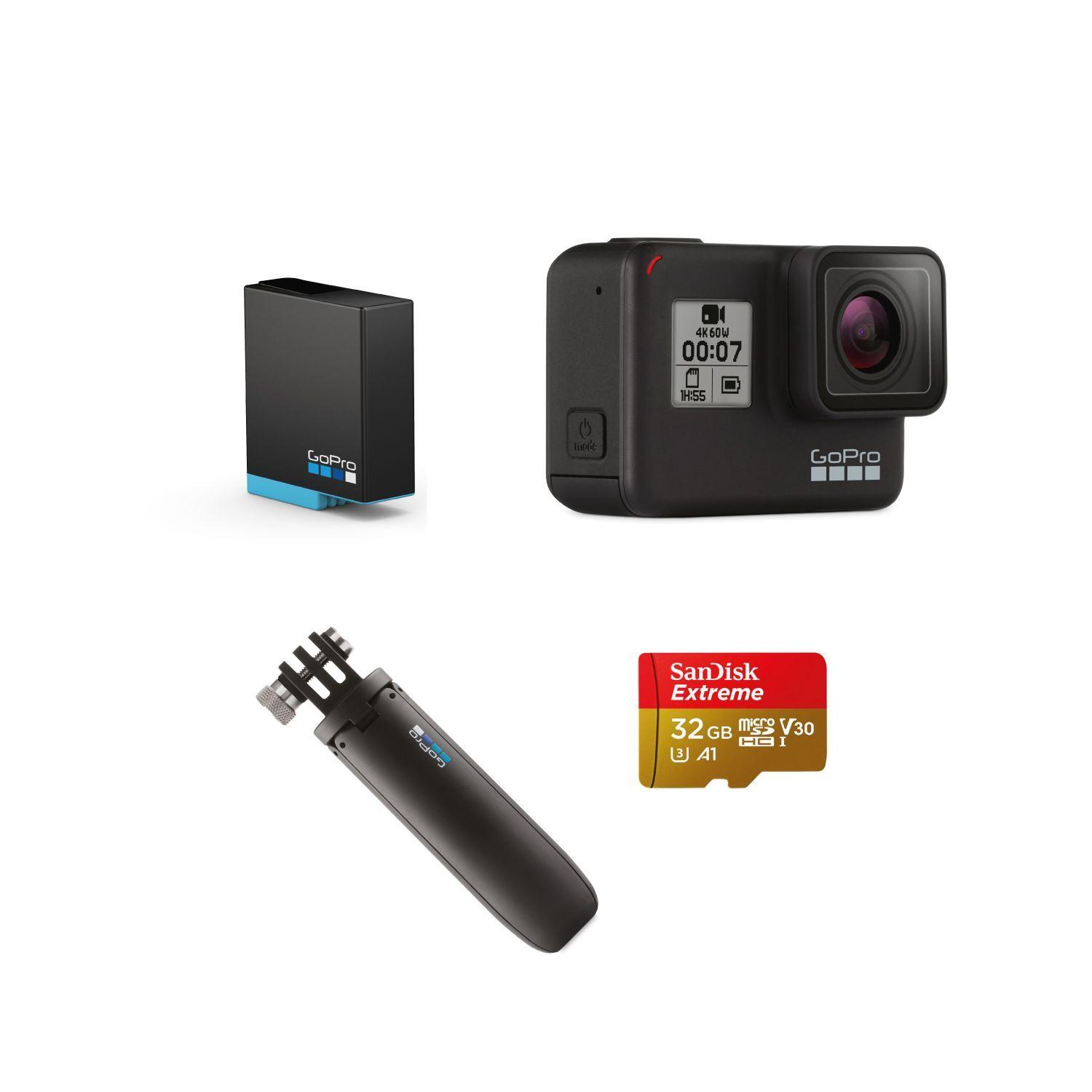 Cámara GoPro HERO7 Black Holiday Bundle-0