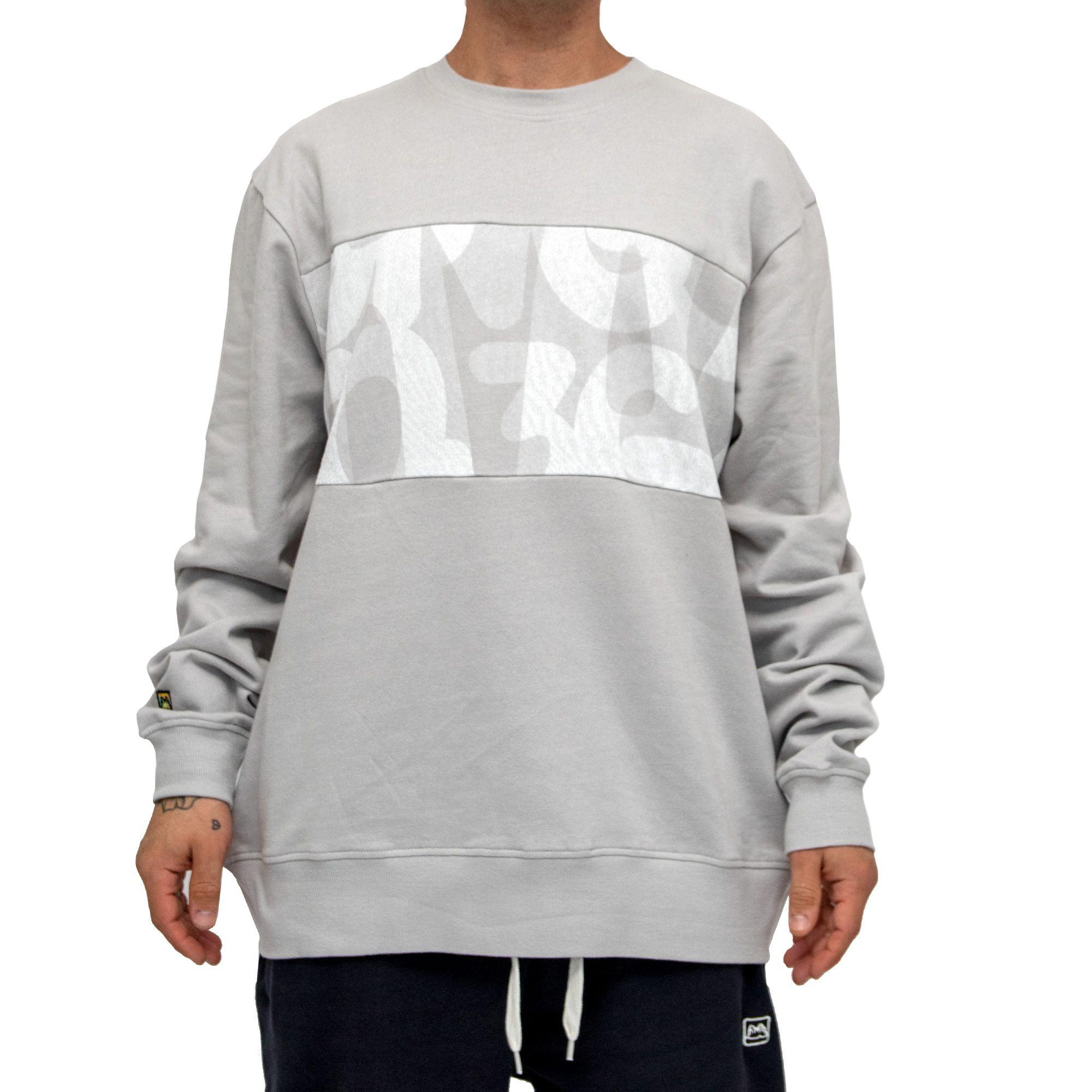 Polerón Hombre Middle Light Grey-0