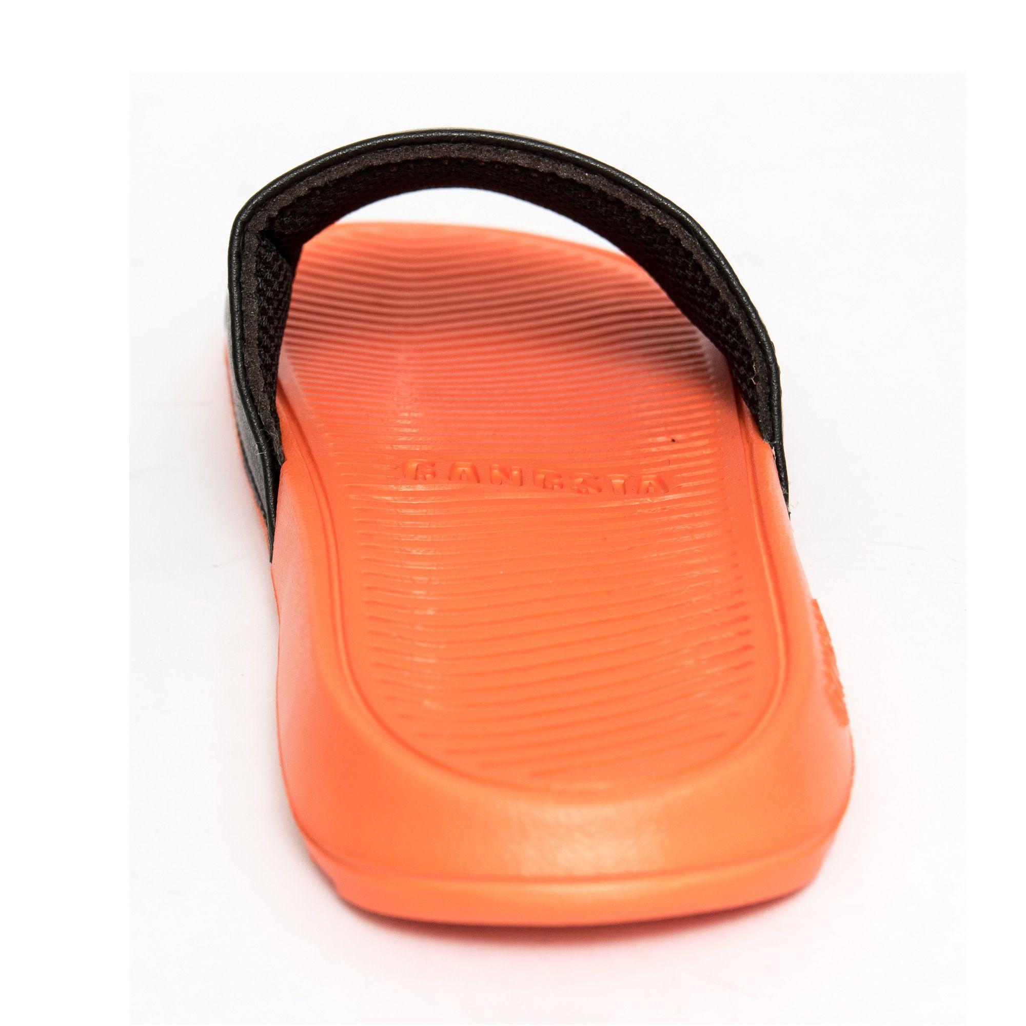 Sandalia Slider SCRIPT Orange-5
