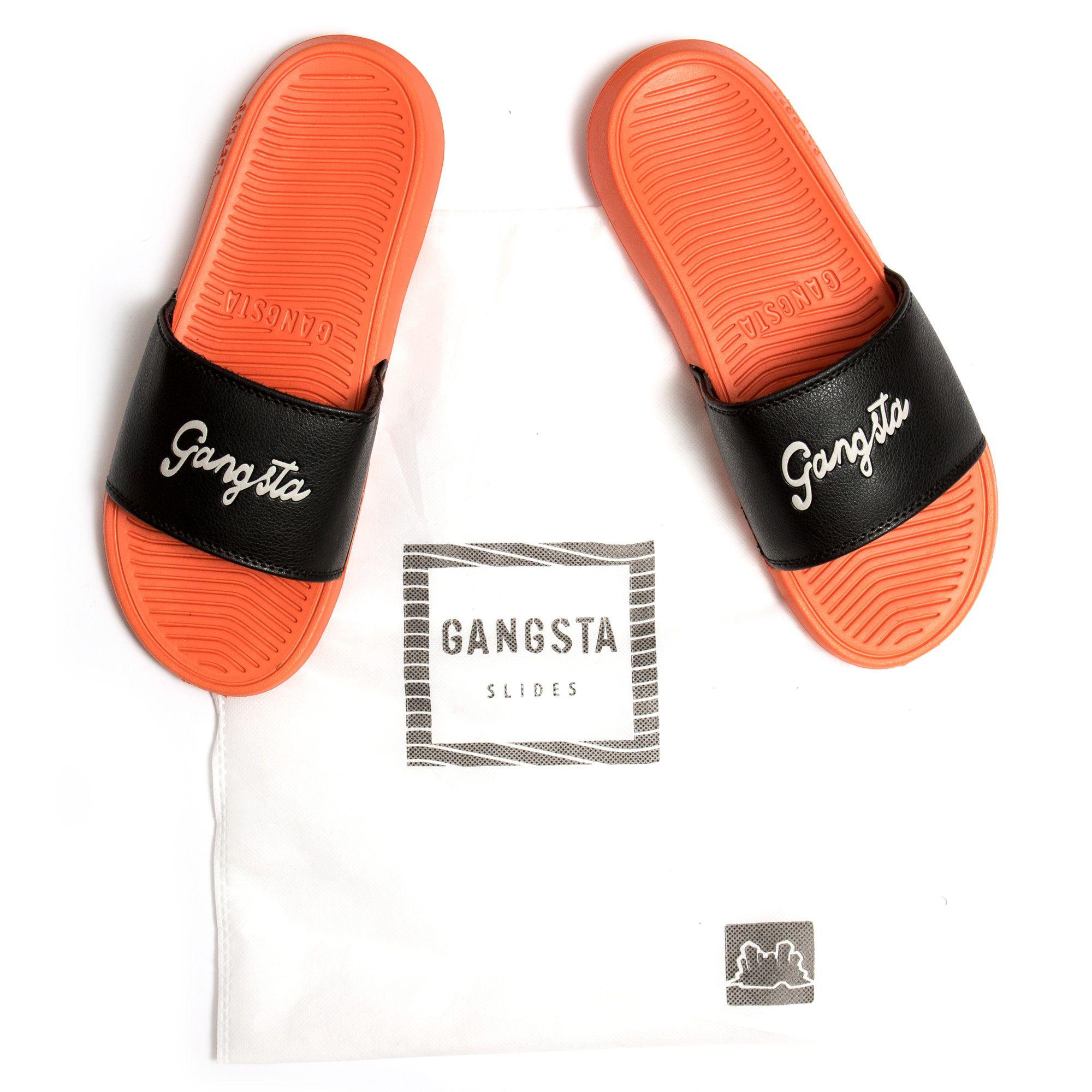 Sandalia Slider SCRIPT Orange-6