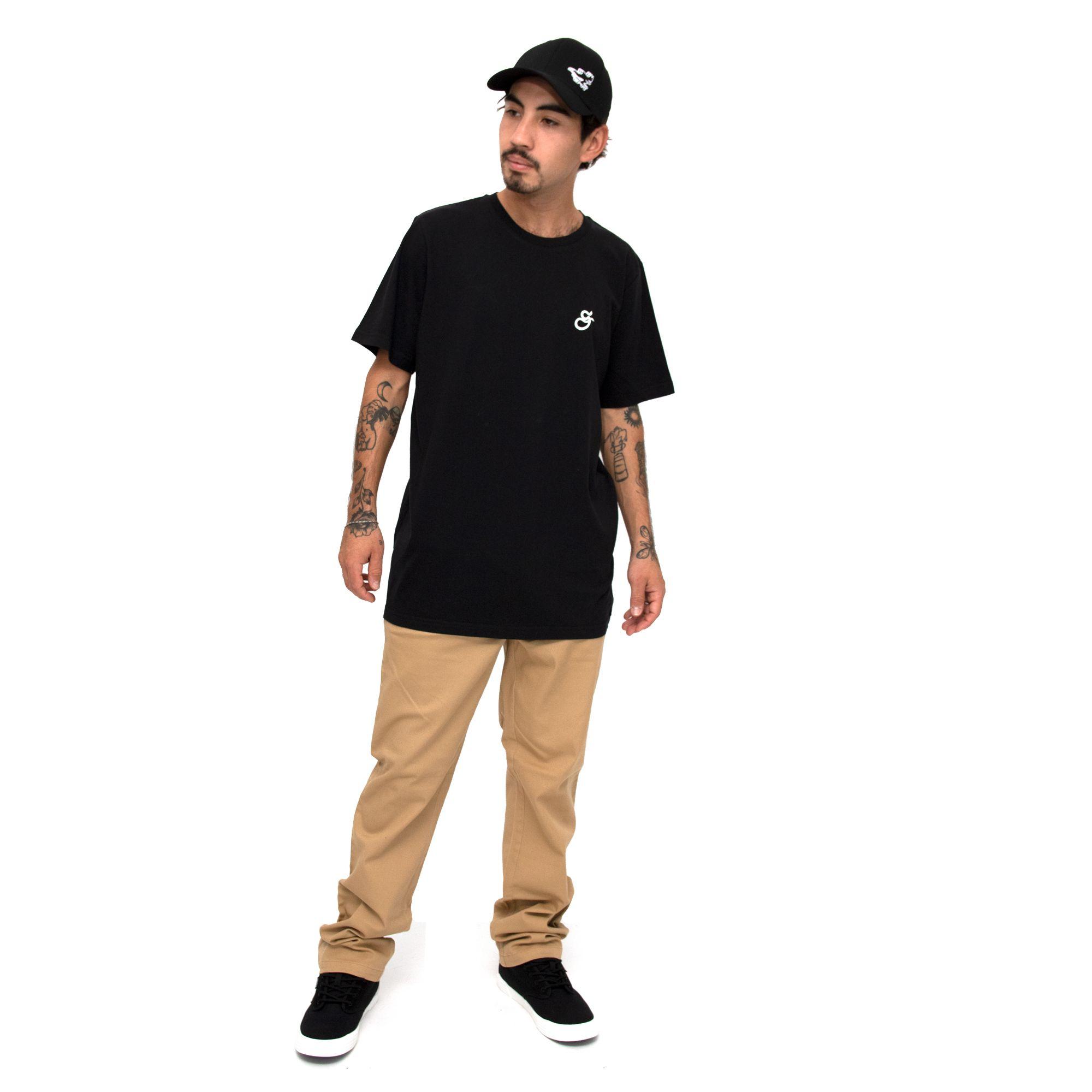 Polera manga corta G Black-2