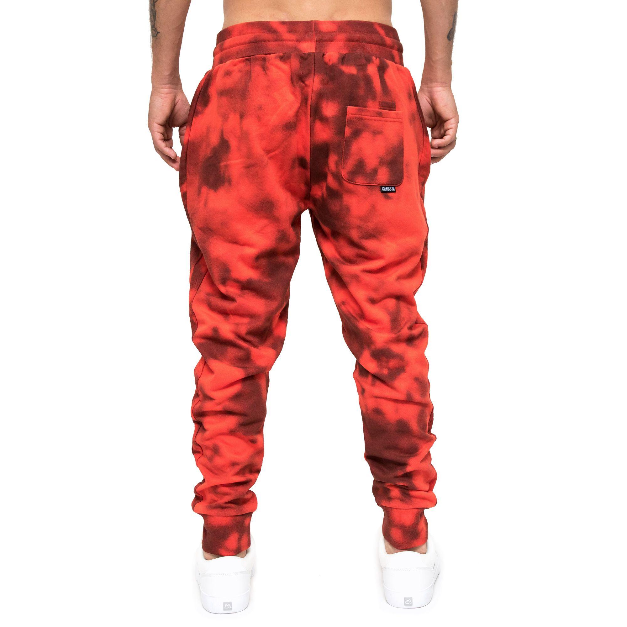 Jogger Hombre RIBBED Red-1