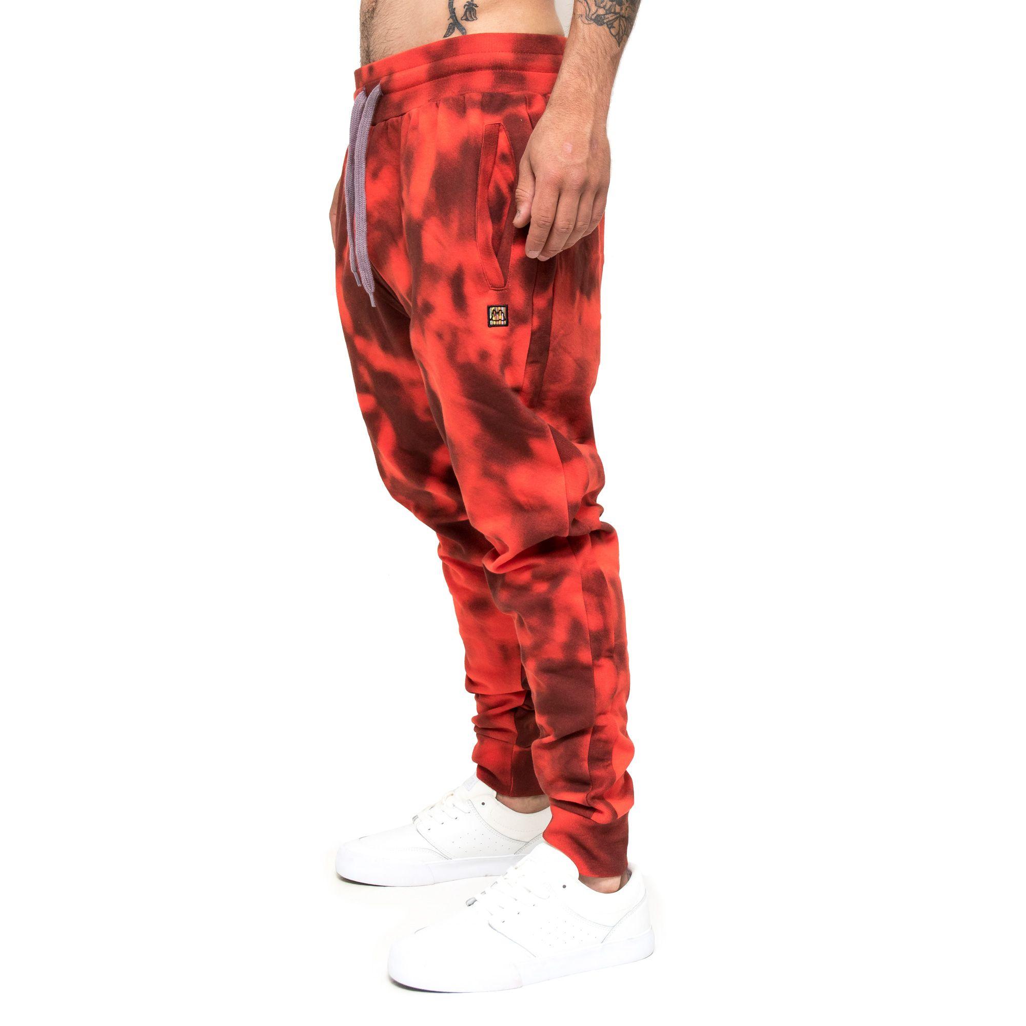 Jogger Hombre RIBBED Red-2